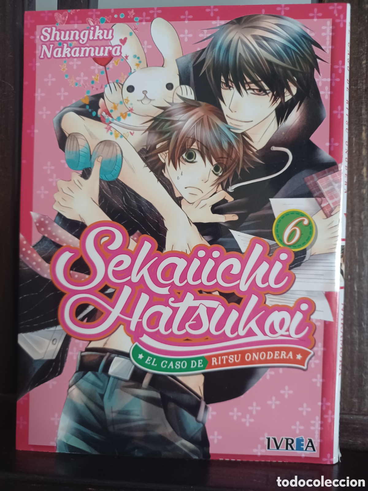 C&oacute;mics: Sekaiichi Hatsukoi. El caso de Ritchu Onodera 6/ Manga BL/ Ivrea/ NUEVO A ESTRENAR