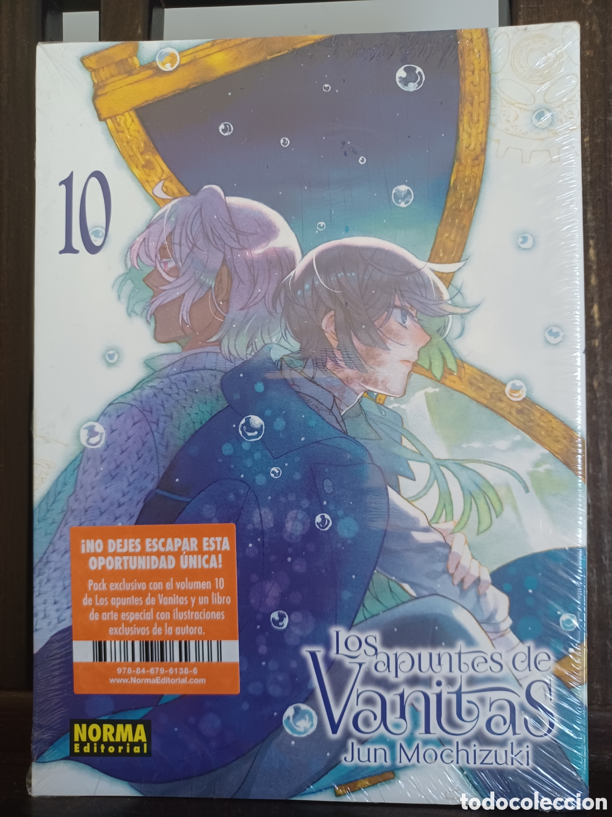 C&oacute;mics: Los apuntes de Vanitas 10 Edici&oacute;n especial + Miniartbook/ Jun Mochizuki/ Shonen/ NUEVO PRECINTADO