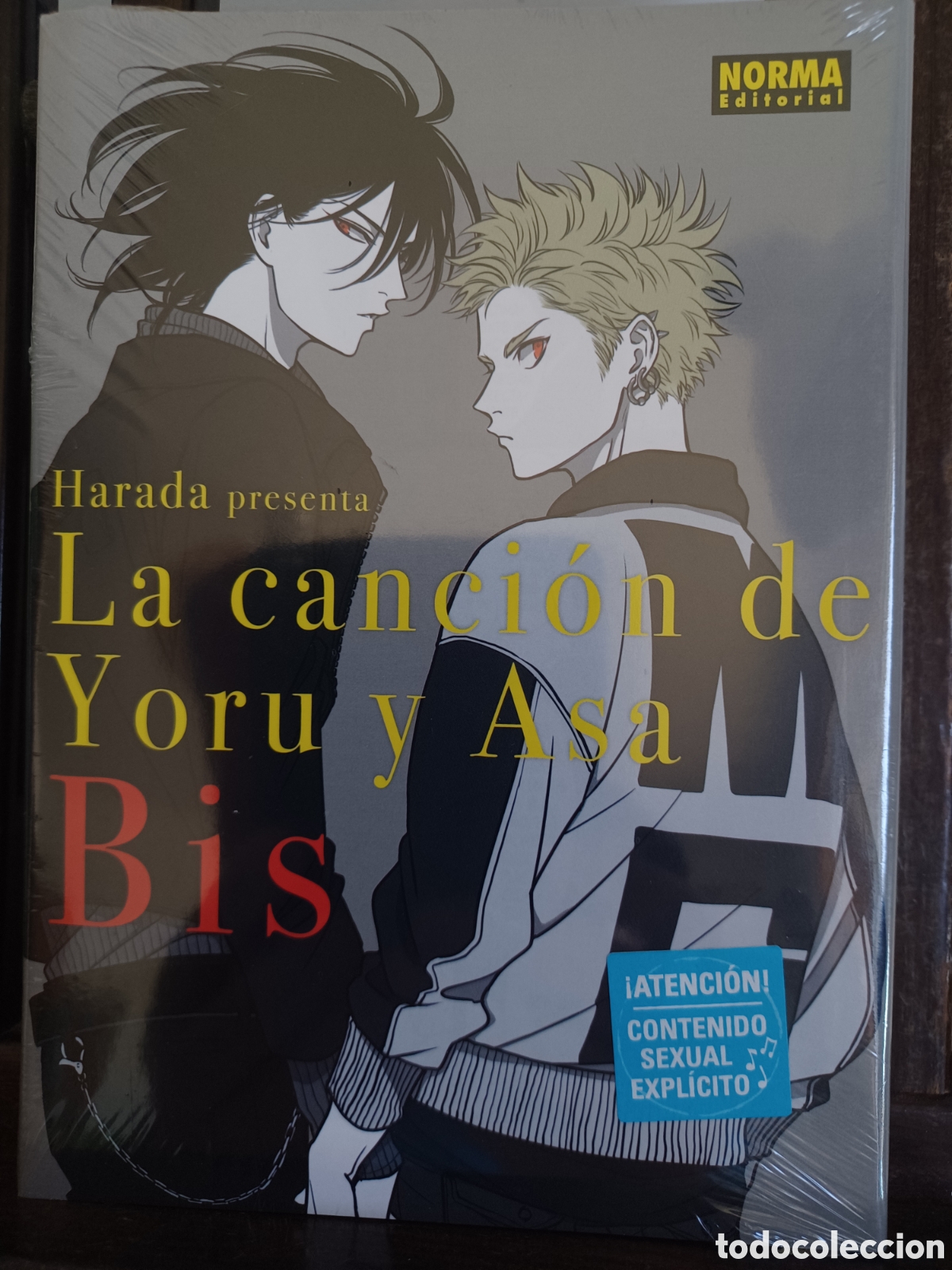C&oacute;mics: La canci&oacute;n de Yoru y Asa Bis/ Tomo &uacute;nico/ Harada/ Manga BL / Norma/ NUEVO PRECINTADO