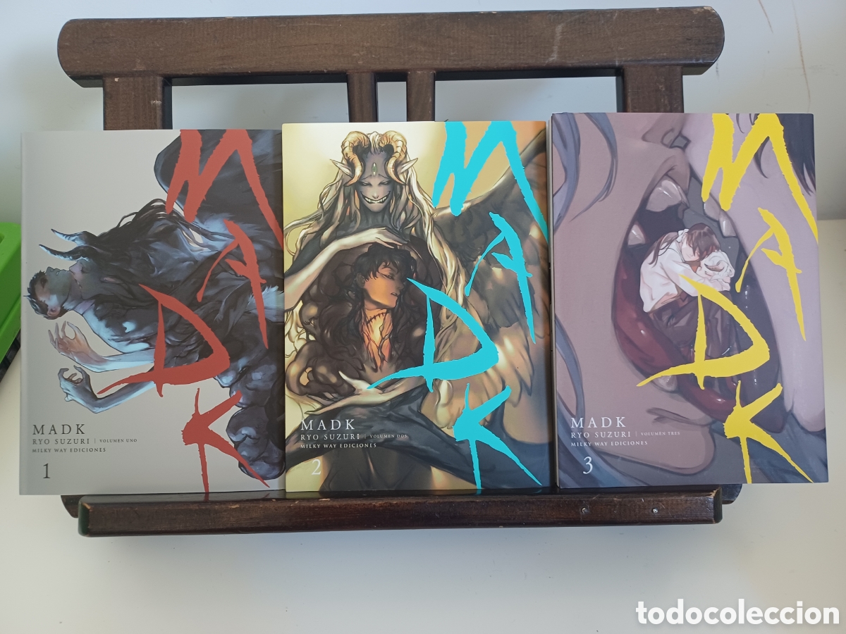 C&oacute;mics: MADK/ Serie completa 3 tomos/ Manga BL/ Milky Way/ NUEVO A ESTRENAR