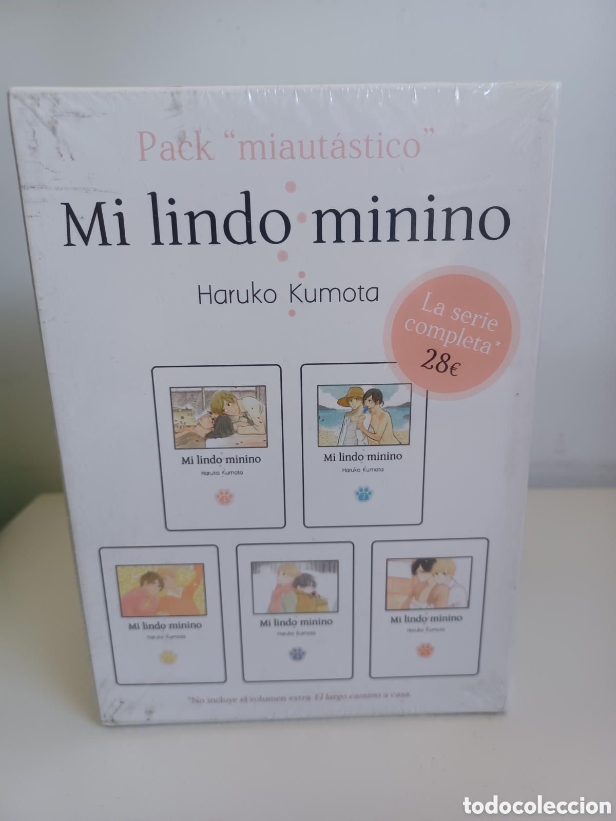 C&oacute;mics: Mi lindo minino/ Pack &rdquo;miaut&aacute;stico&rdquo; 1 a 5 (serie completa)/ Manga BL/ Tomodomo/ NUEVO PRECINTADO