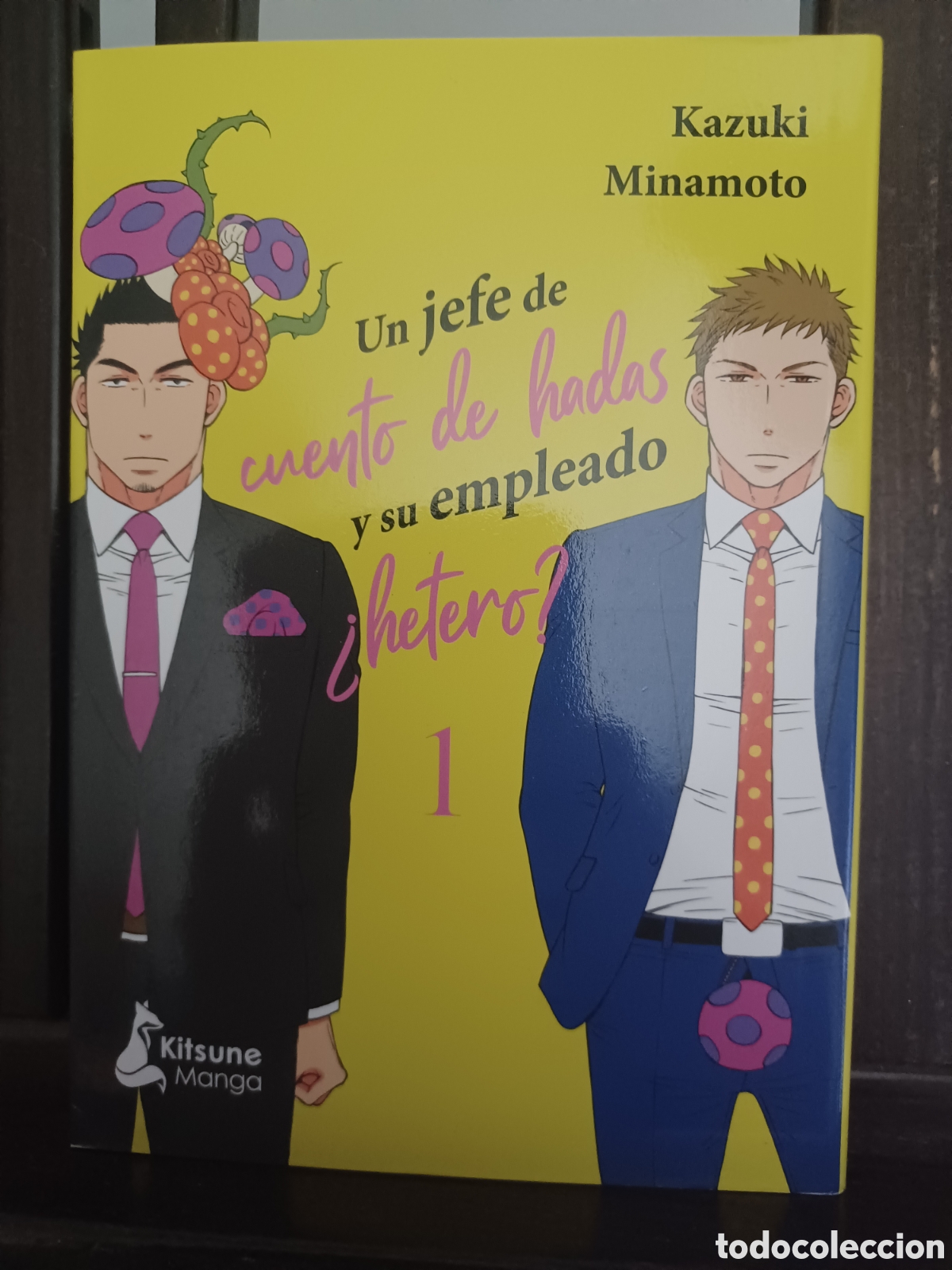 C&oacute;mics: Un jefe de cuento de hadas y su empleado &iquest;hetero? 1 de 4/ Kazuki Minamoto/ Kitsune/ NUEVO A ESTRENAR