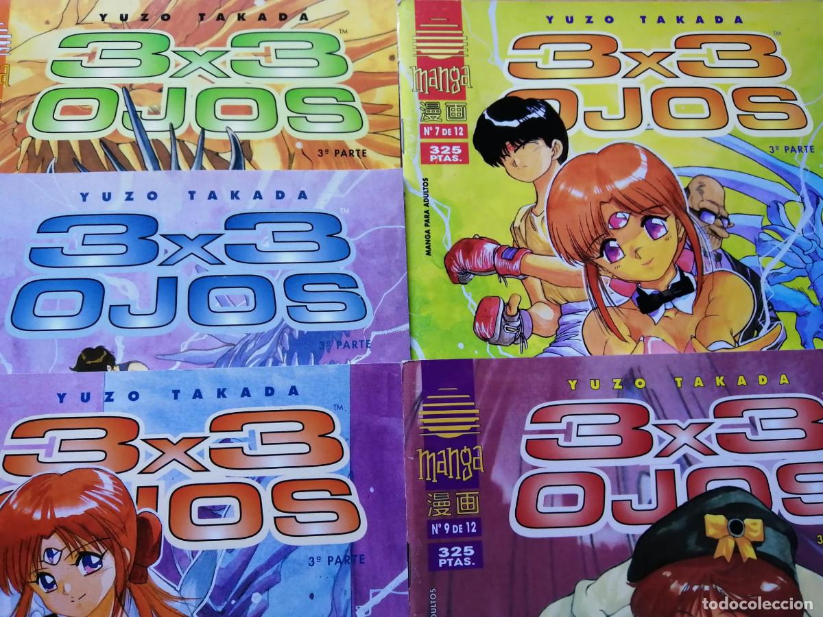 Comics: Manga 3X3 OJOS, Tercera Parte Planeta de Agostini Comics, 1997 N&uacute;meros 3, 4, 5, 7, 9