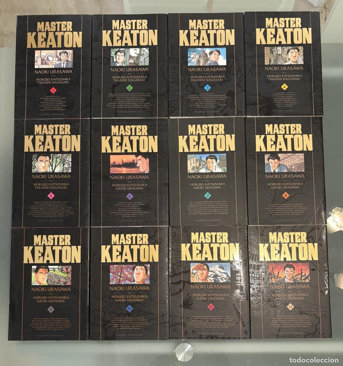 Comics: MASTER KEATON 12 tomos Naoki Urasawa Planeta C&oacute;mic Tapa blanda