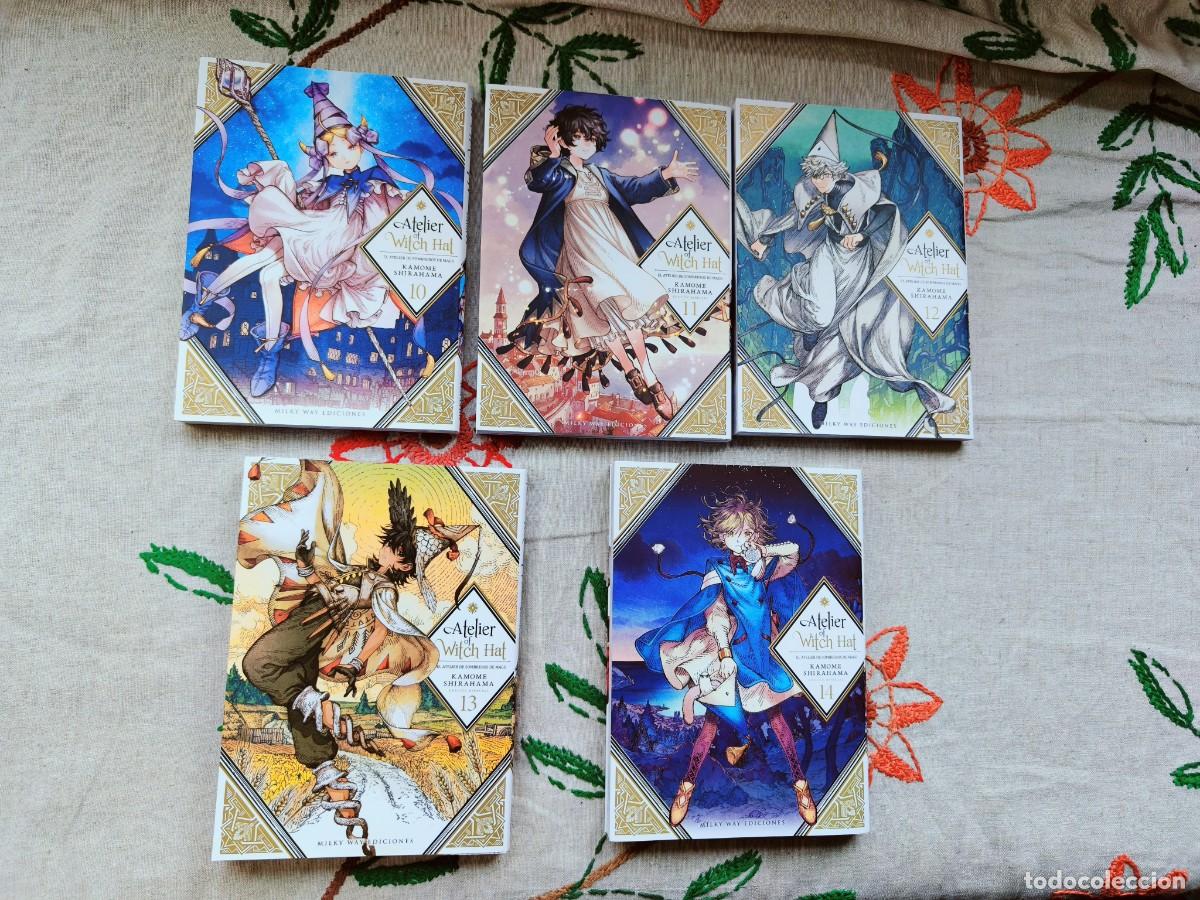 Comics : Atelier of Witch Hat. Atelier sombreros mago. 10, 11 Especial, 12, 13 Especial y 14. Milky Way