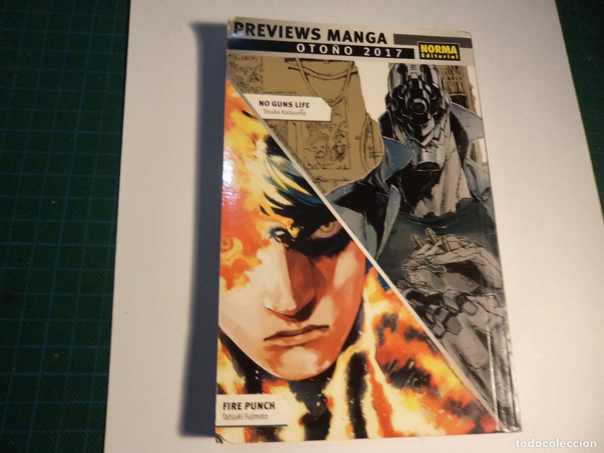 C&oacute;mics: Previews Manga. Oto&ntilde;o 2017. Norma.