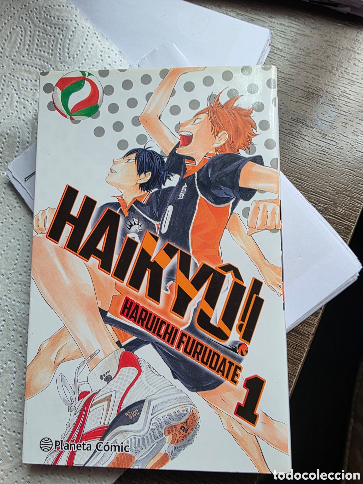 C&oacute;mics: 4 primeros tomos de Haikyu