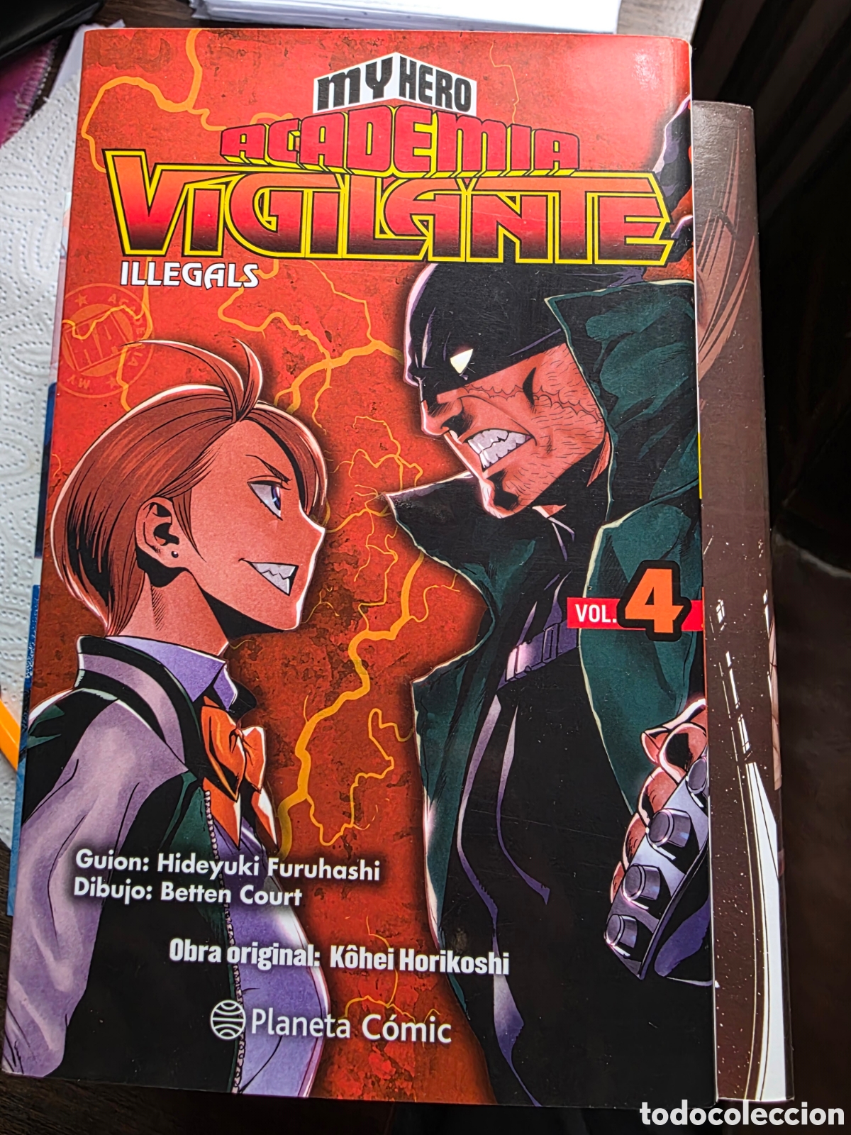 C&oacute;mics: Tomo 4 de MHA vigilante