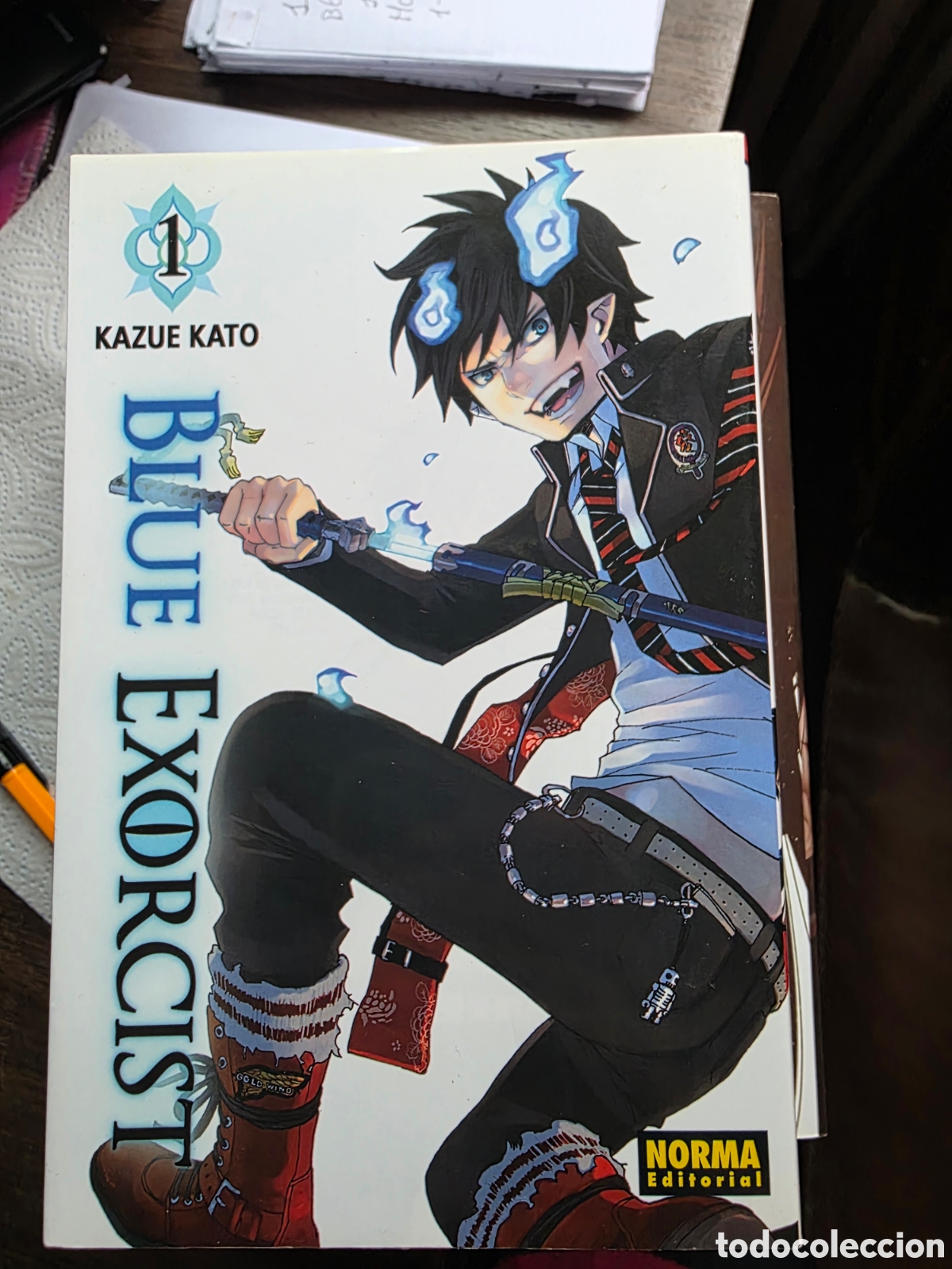 C&oacute;mics: Primer tomo de Blue Exorcist