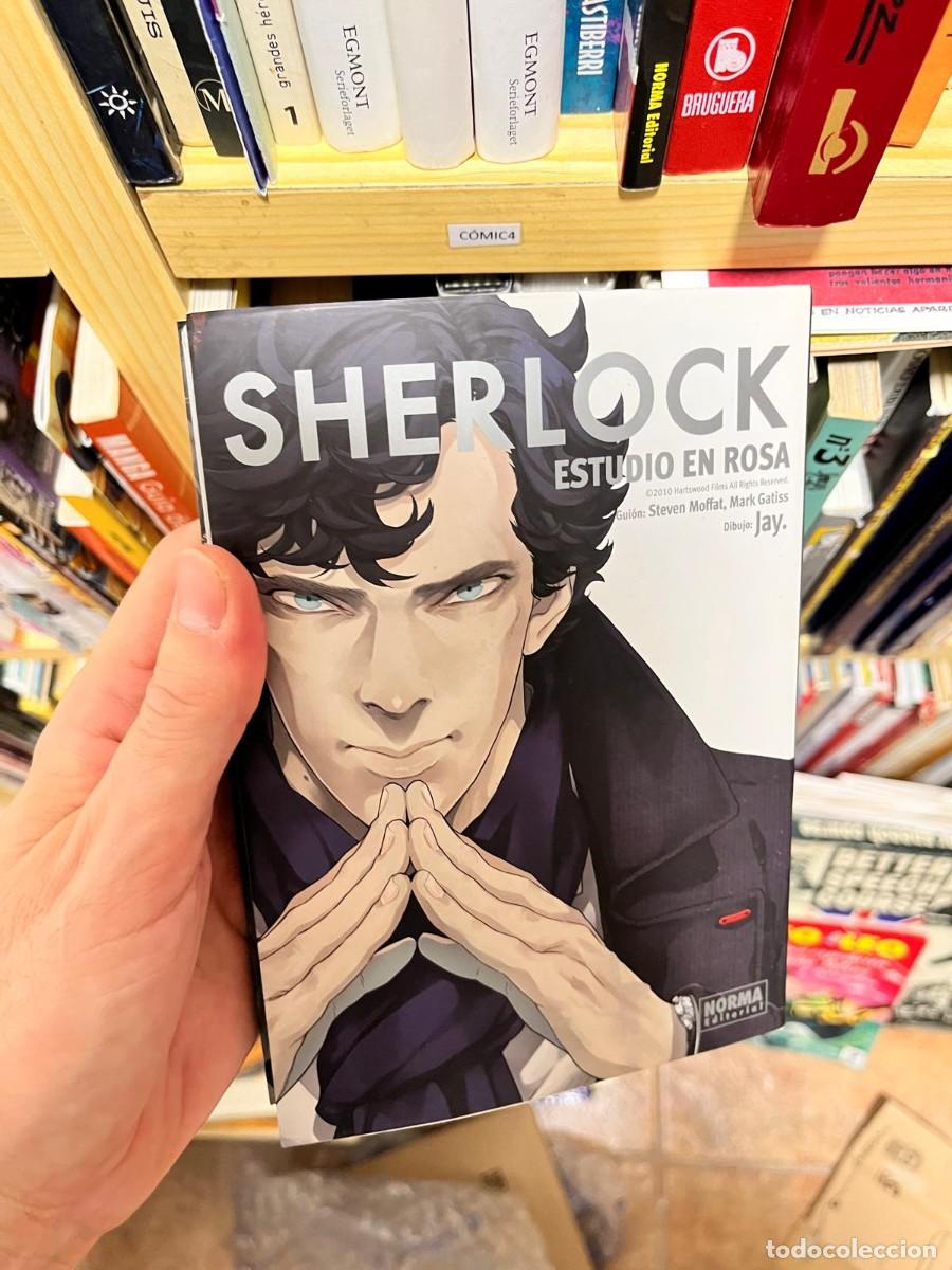 C&oacute;mics: C&Oacute;MIC4 Sherlock: Estudio en rosa &mdash; Steven Moffat y Mark Gatiss (dibujo: Jay) &mdash; Norma Editorial