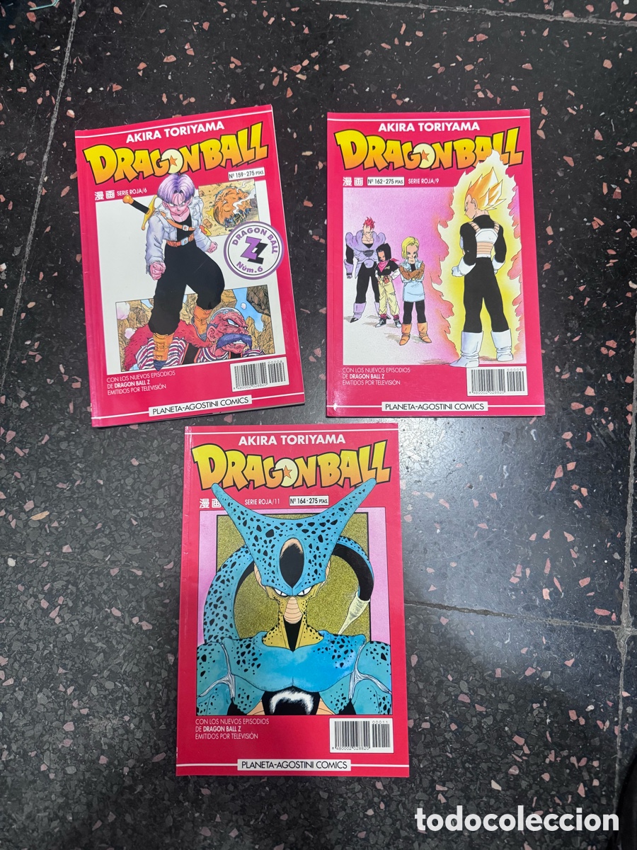 Fumetti: Lote de 6 Comics Drag&oacute;n Ball serie roja