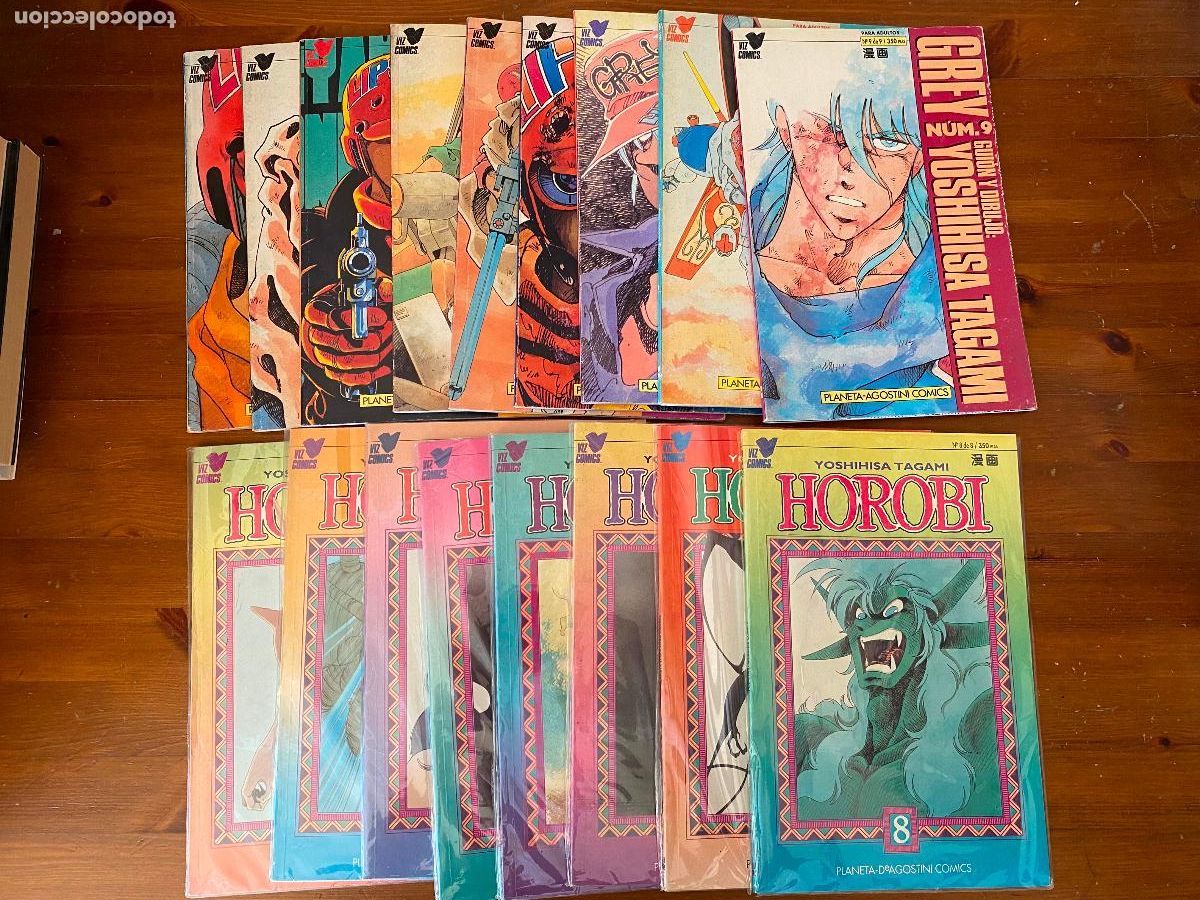C&oacute;mics: MANGAS GREY + HOROBI. YOSHIHISA TAGAMI. COMPLETOS. PLANETA DE AGOSTINI