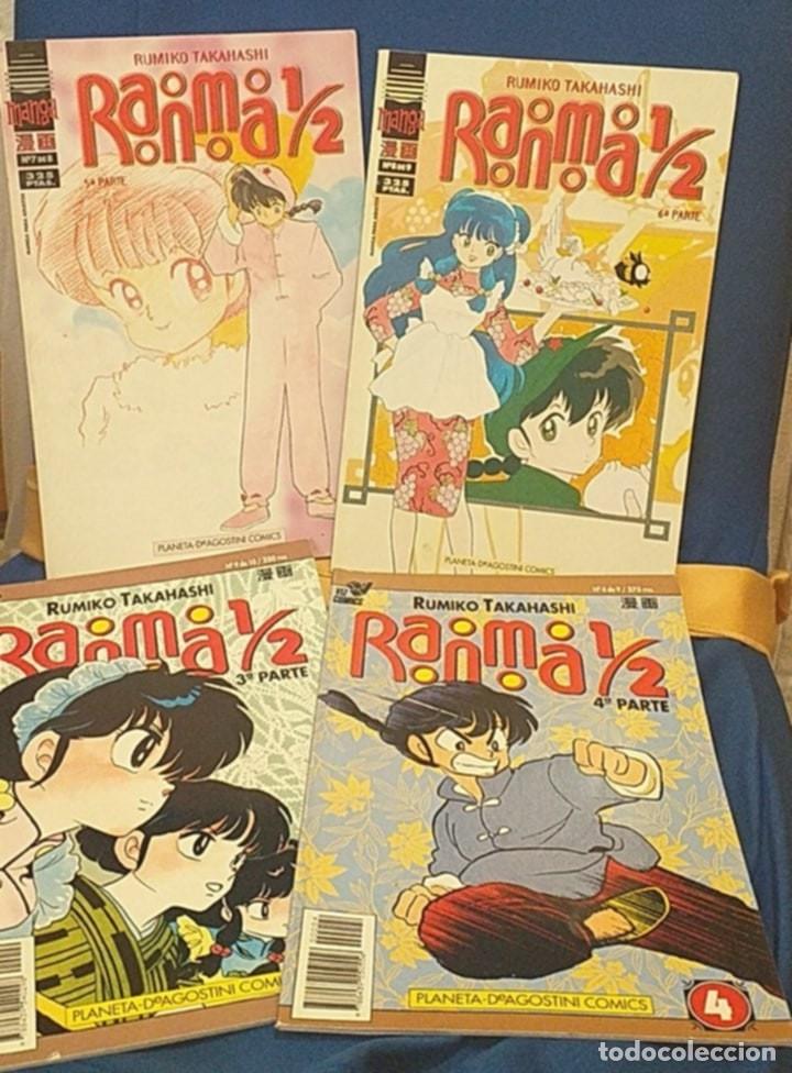C&oacute;mics: LOTE DE 4 COMICS MANGA RANMA 1/2 . Rumiko Takahashi .N&ordm; 9 3&ordm; Parte/n&ordm;4 4 Parte/n&ordm; 7 5/n&ordm; 8 de6 Parte