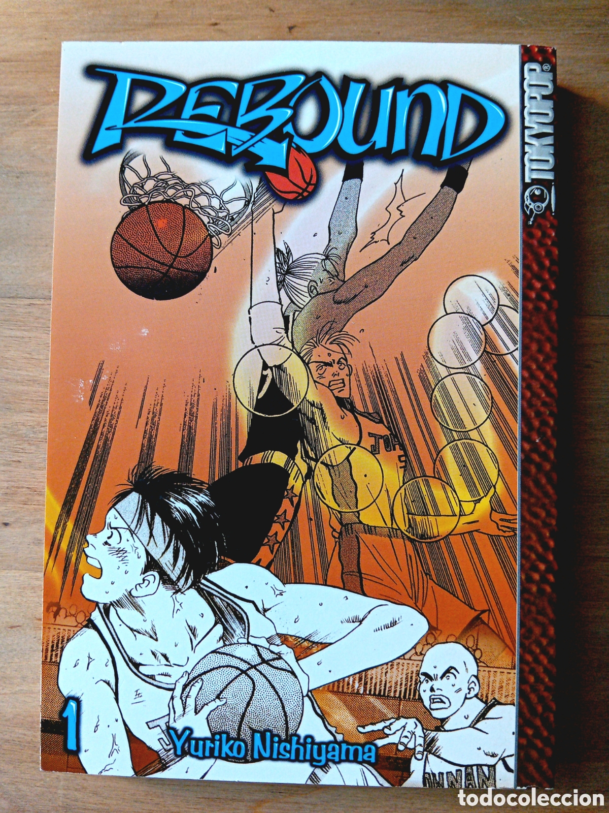 C&oacute;mics: REBOUND N&deg; 1, YURIKO NISHIYAMA, MANGA, COMIC ED. TOKYOPOP 2005 EN INGL&Eacute;S/ENGLISH