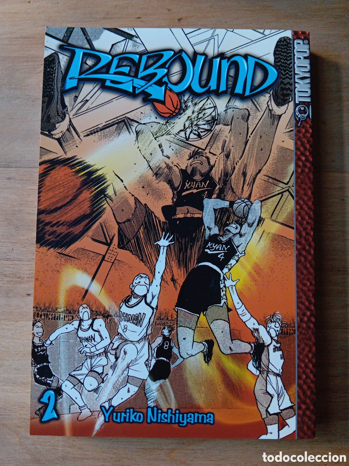 C&oacute;mics: REBOUND N&deg; 2, YURIKO NISHIYAMA, MANGA, COMIC ED. TOKYOPOP 2005 EN INGL&Eacute;S/ENGLISH