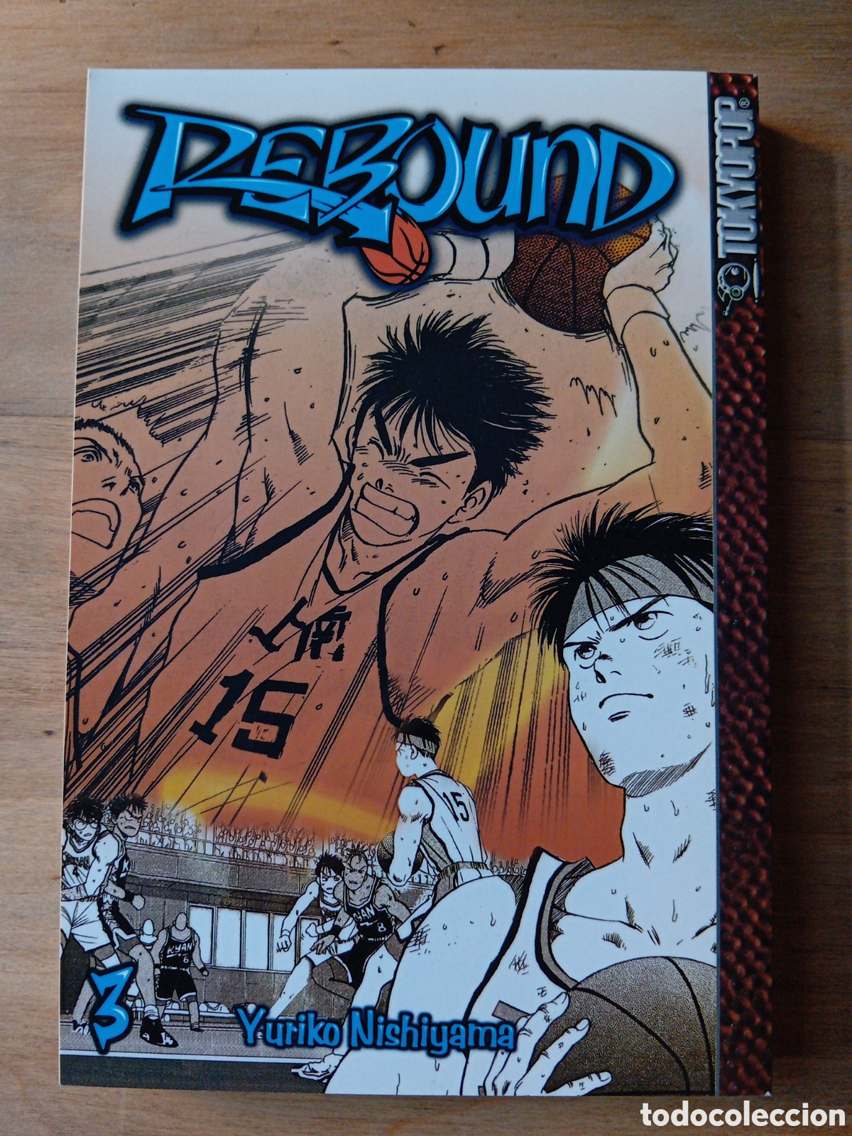 C&oacute;mics: REBOUND N&deg; 3, YURIKO NISHIYAMA, MANGA, COMIC ED. TOKYOPOP 2005 EN INGL&Eacute;S/ENGLISH