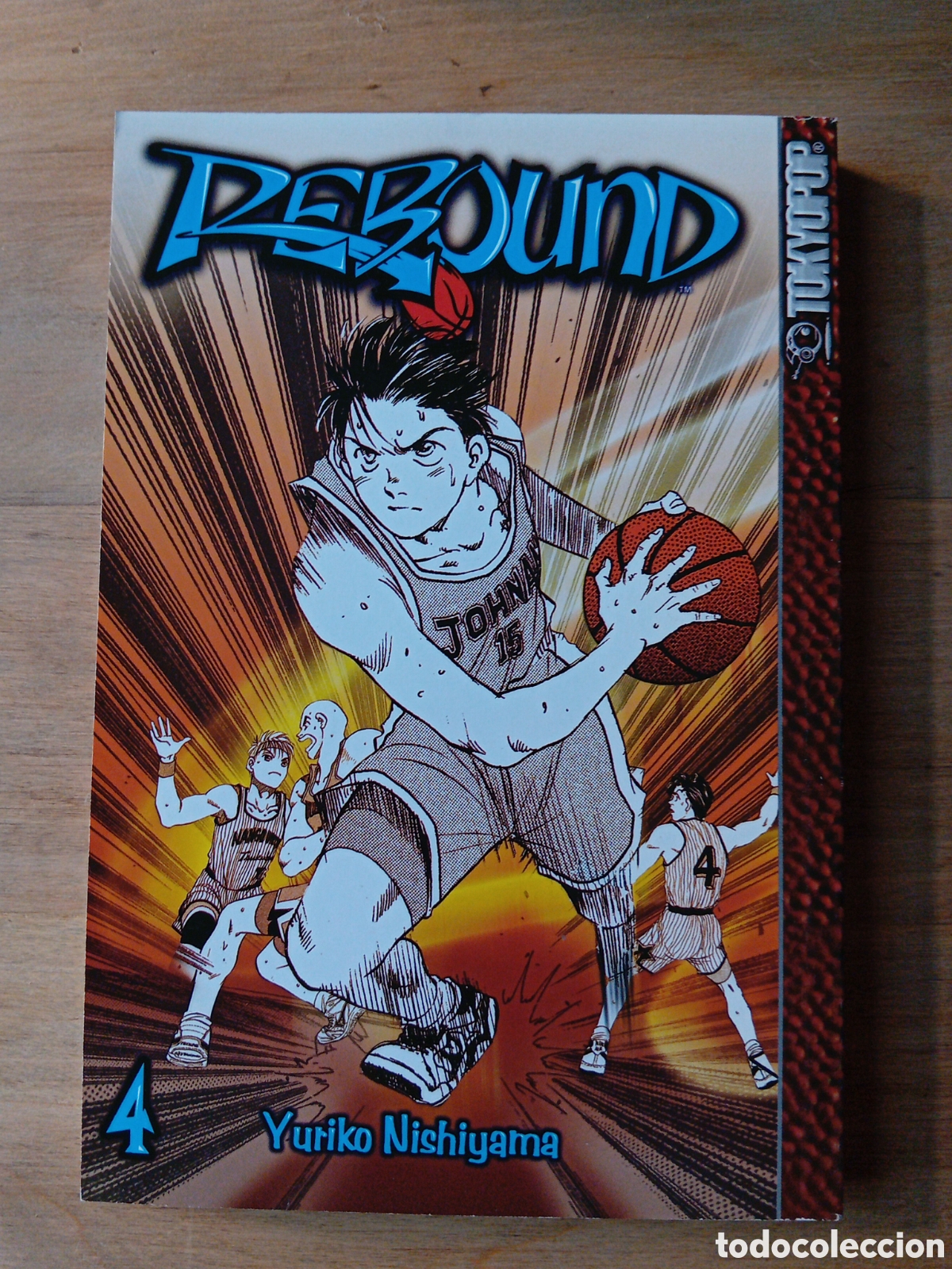 C&oacute;mics: REBOUND N&deg; 4, YURIKO NISHIYAMA, MANGA, COMIC ED. TOKYOPOP 2005 EN INGL&Eacute;S/ENGLISH