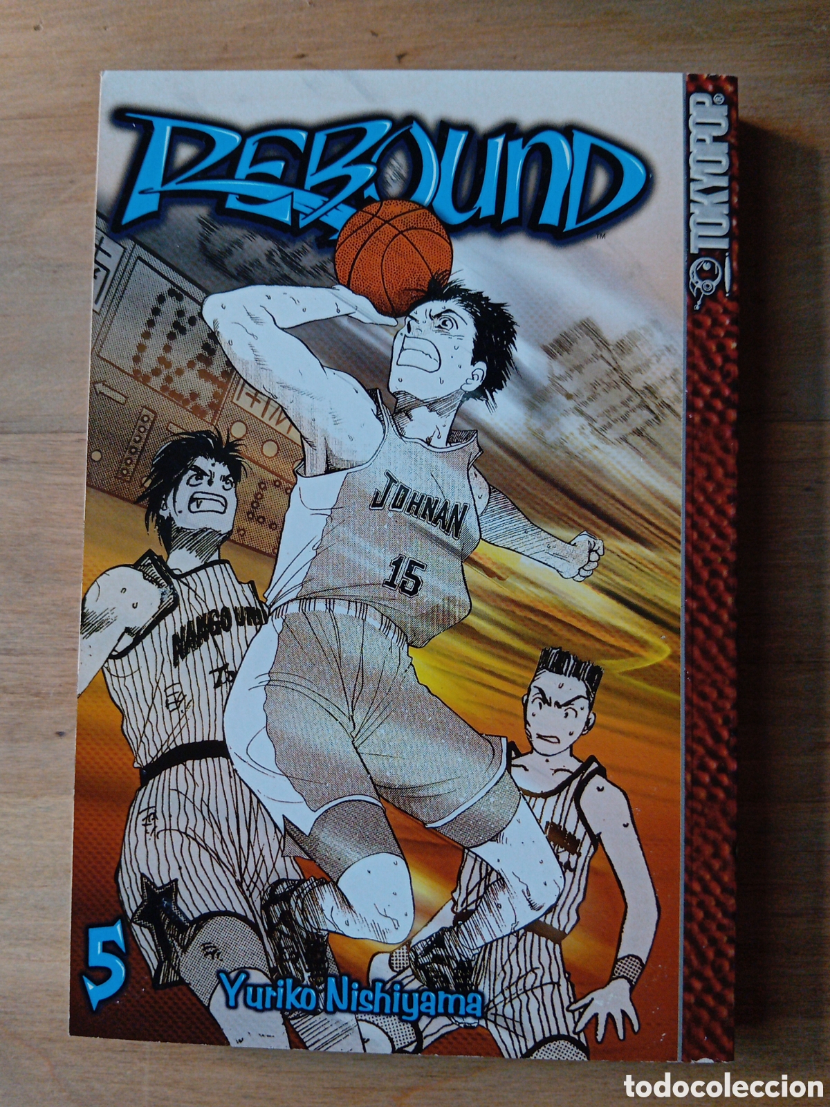 C&oacute;mics: REBOUND N&deg; 5, YURIKO NISHIYAMA, MANGA, COMIC ED. TOKYOPOP 2005 EN INGL&Eacute;S/ENGLISH