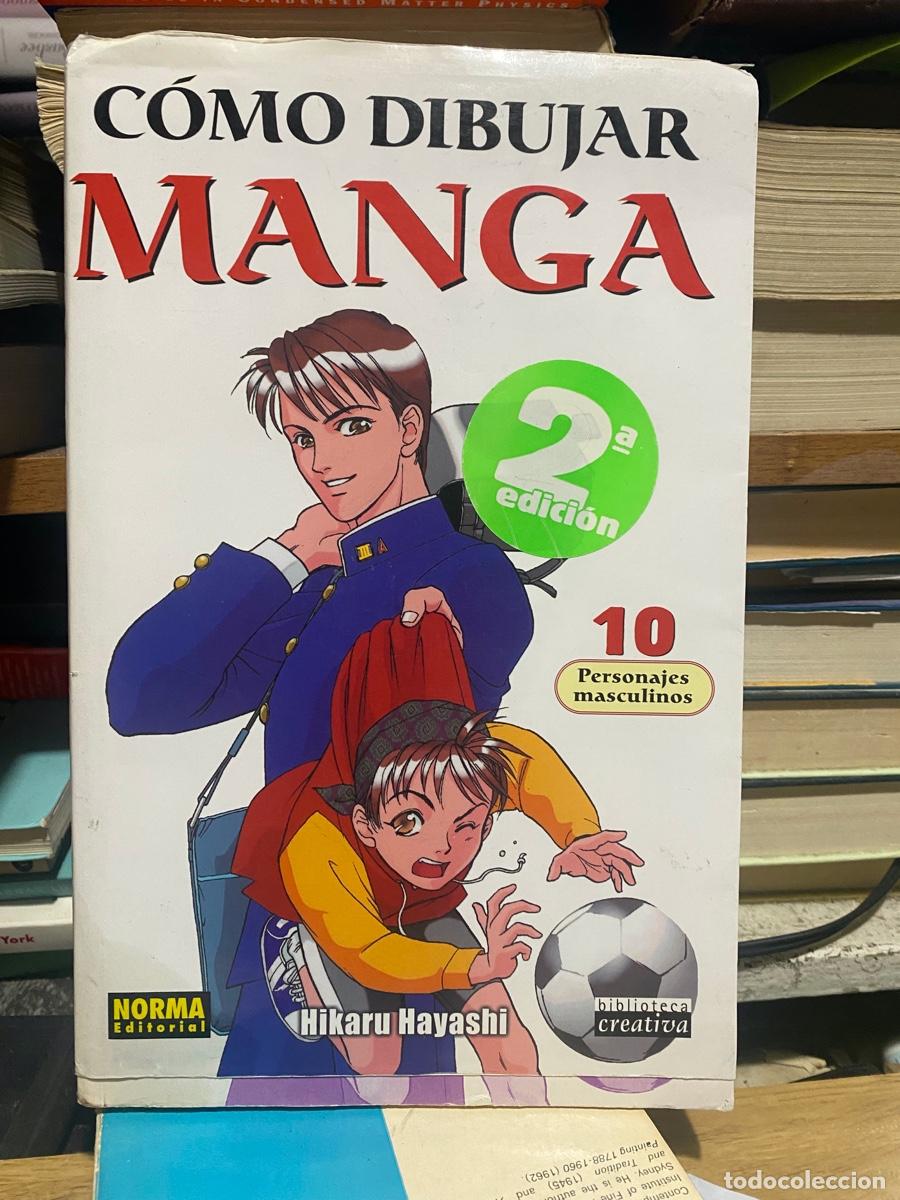 C&oacute;mics: COMO DIBUJAR MANGA, SEGUNDA EDICION, PERSONAJES MASCULINOS, EDT. NORMA