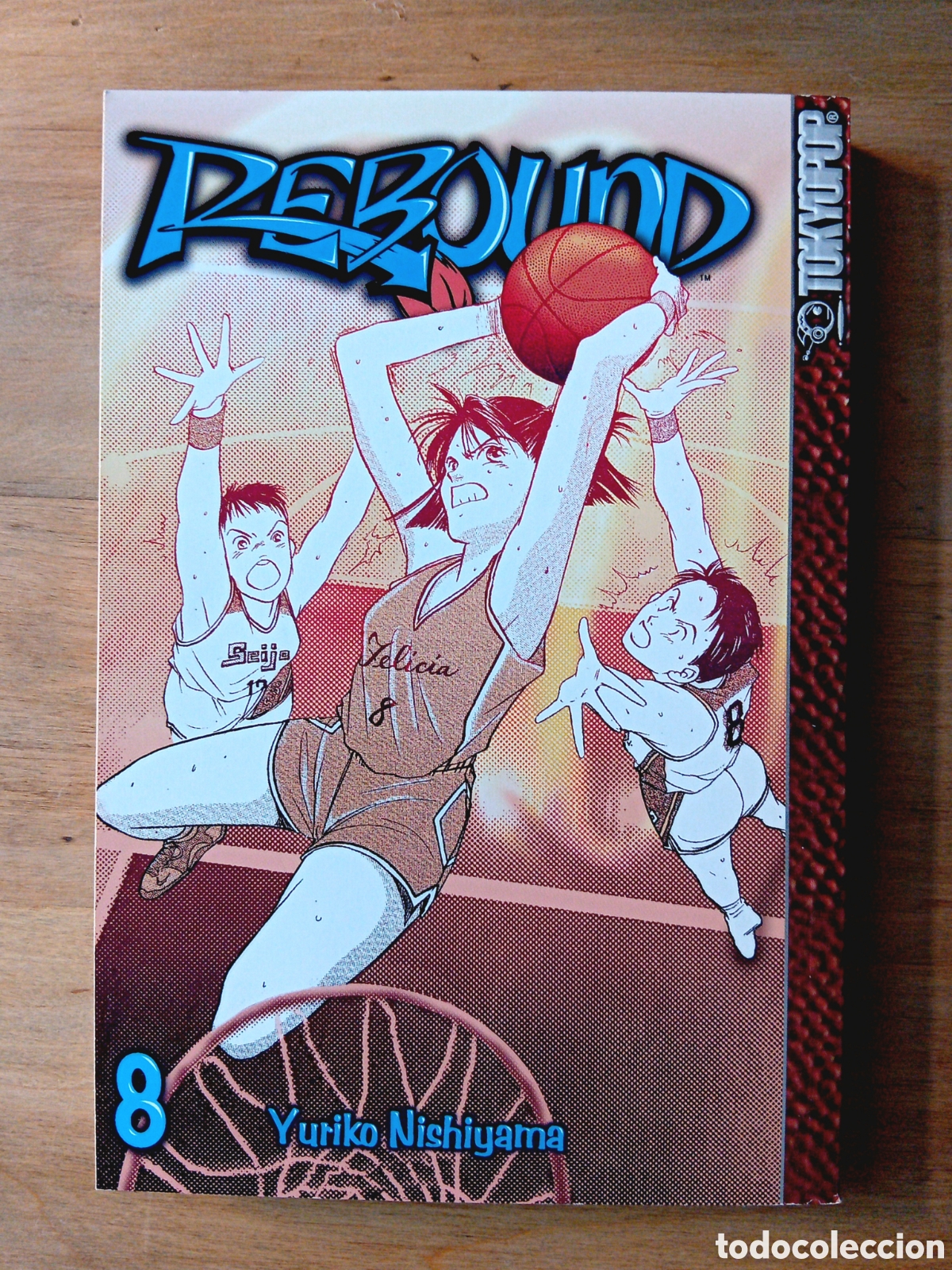 C&oacute;mics: REBOUND N&deg; 8, YURIKO NISHIYAMA, MANGA, COMIC ED. TOKYOPOP 2005 EN INGL&Eacute;S/ENGLISH
