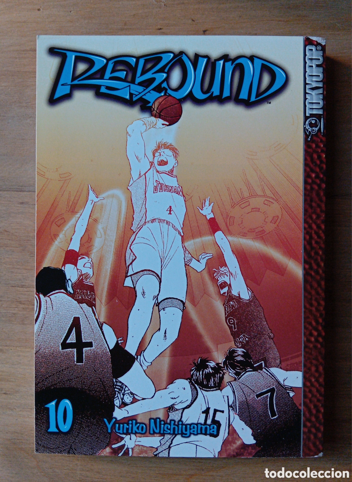C&oacute;mics: REBOUND N&deg; 10, YURIKO NISHIYAMA, MANGA, COMIC ED. TOKYOPOP 2005 EN INGL&Eacute;S/ENGLISH