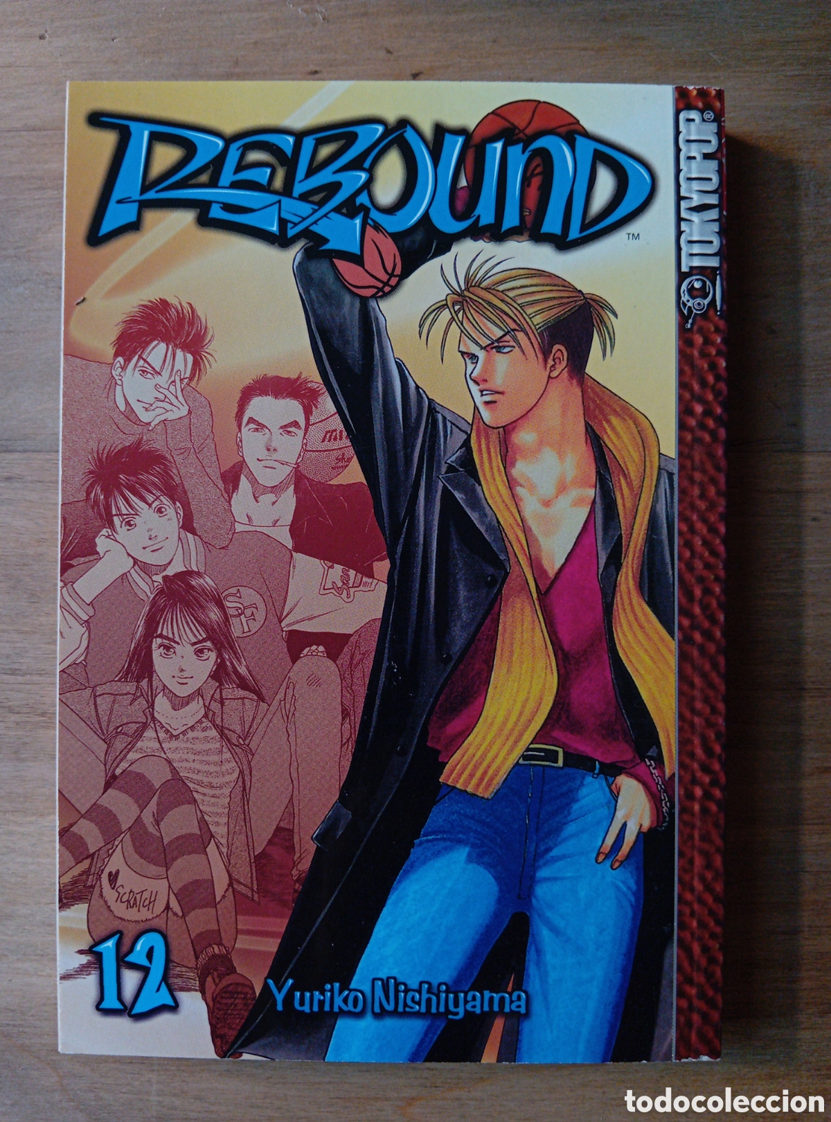 C&oacute;mics: REBOUND N&deg; 12, YURIKO NISHIYAMA, MANGA, COMIC ED. TOKYOPOP 2005 EN INGL&Eacute;S/ENGLISH