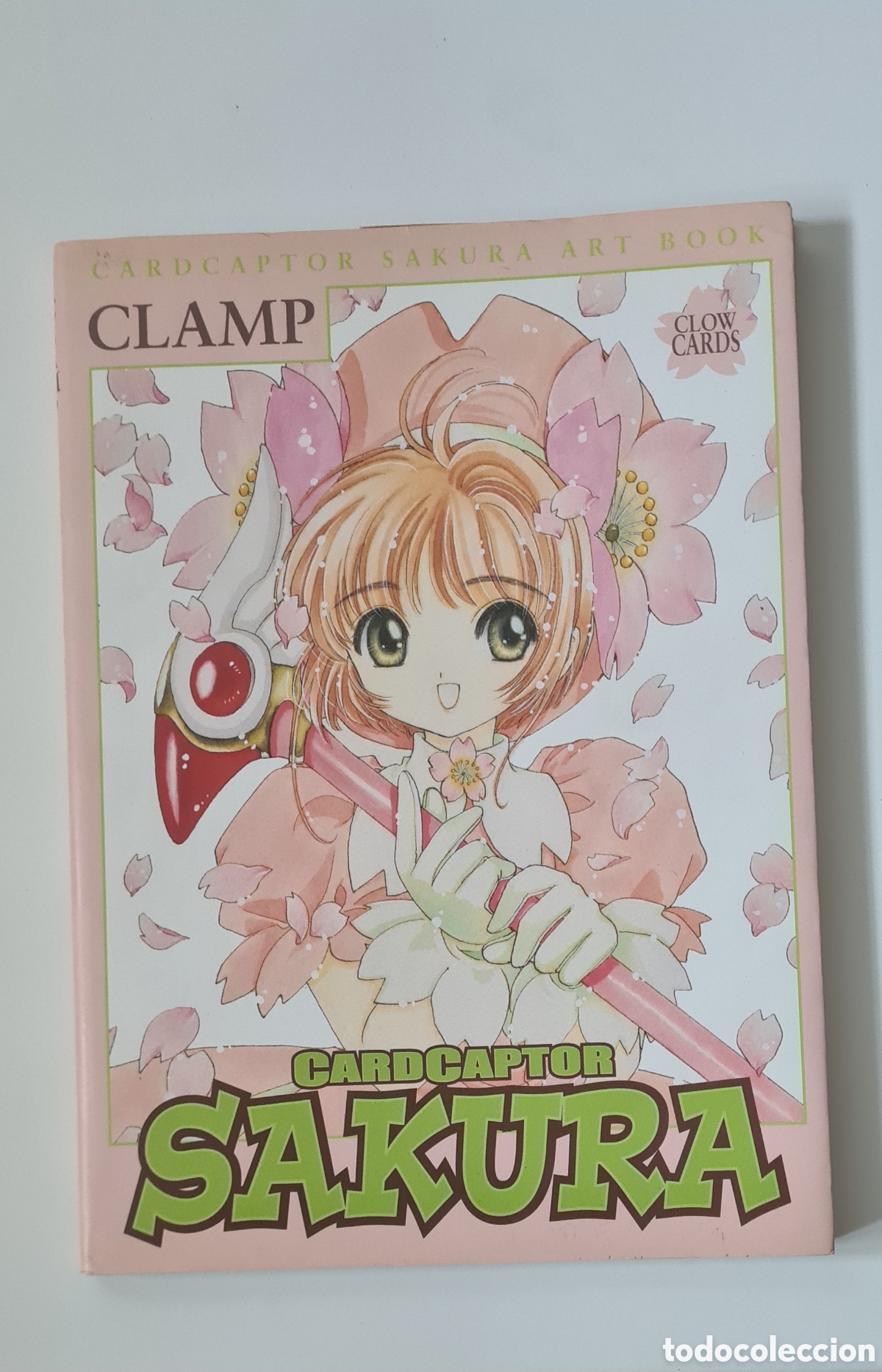 C&oacute;mics: Cardcaptor Sakura Art Book &ndash; Clow Cards &ndash; CLAMP &ndash; Gl&eacute;nat &ndash; Descatalogado &ndash; Muy buen estado