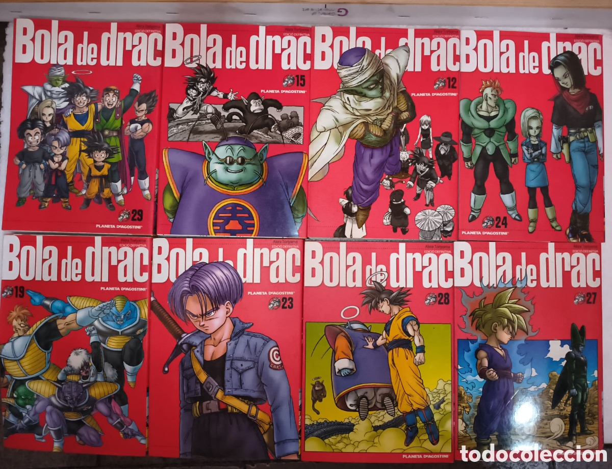 C&oacute;mics: Bola de drac Catal&aacute;n 18 tomos