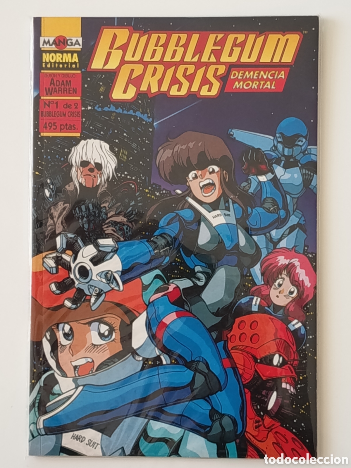 C&oacute;mics: Bubblegum Crisis - Demencia Mortal