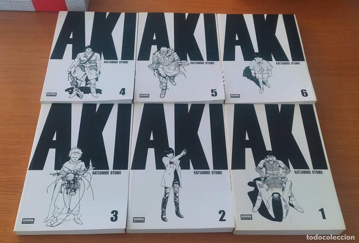 C&oacute;mics: Colecci&oacute;n completa Akira 6 tomos - Katsuhiro Otomo - Todos son primera edici&oacute;n - Norma editorial