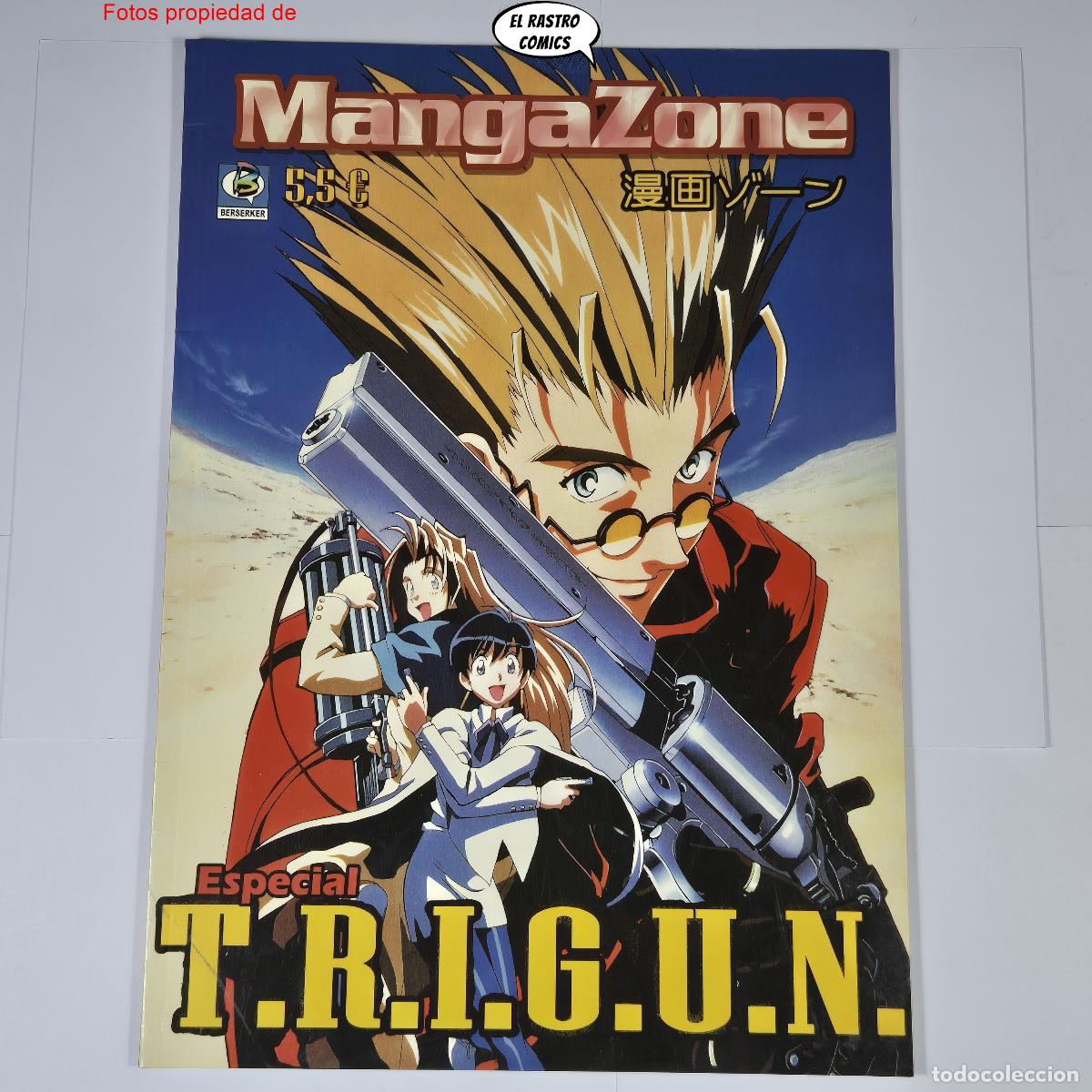 C&oacute;mics: MangaZone Especial T.R.I.G.U.N, TRIGUN, Berserker, Manga Zone