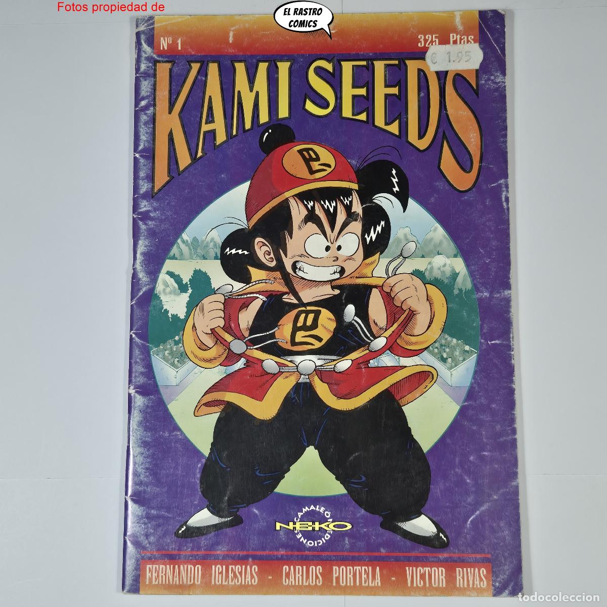 C&oacute;mics: Kami Seeds n&ordm; 1, Neko Camaleon 1995, Fernando iglesias, Carlos Portela, Victor Rivas