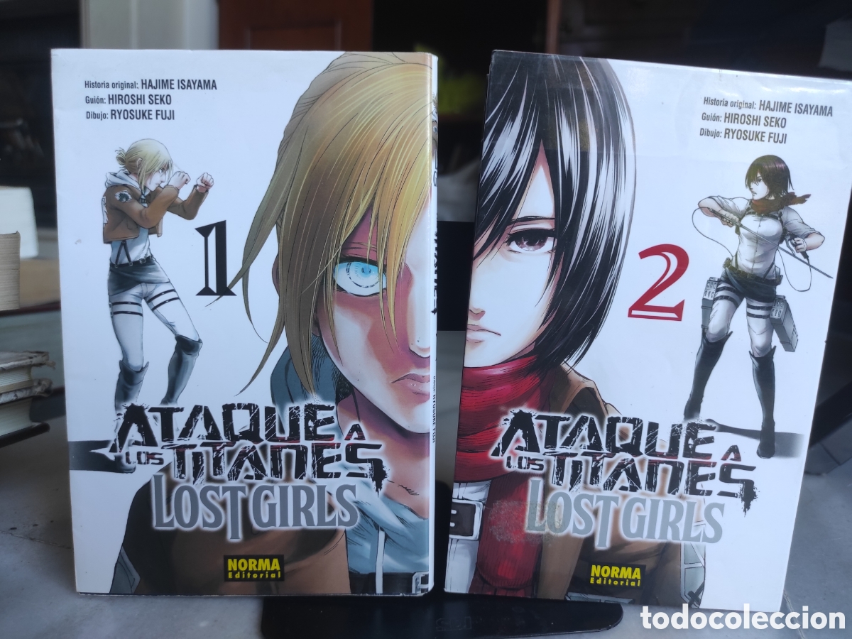 C&oacute;mics: ATAQUE A LOS TITANES LOST GIRLS 1 y 2 - ISAYAMA, HAJIME