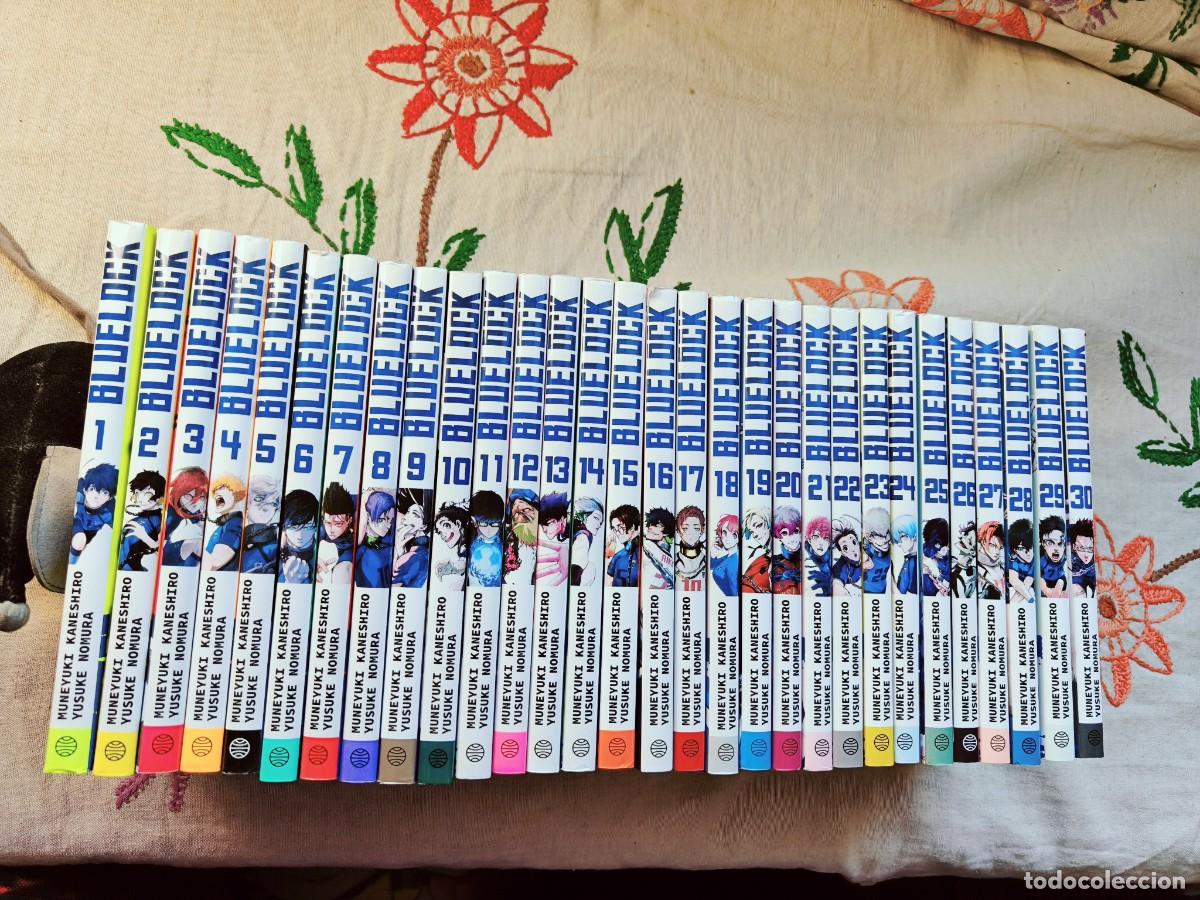C&oacute;mics: Bluelock. Colecci&oacute;n. N&uacute;meros 1-30. Yosuke Momura y Muneyuki Kaneshiro. Planeta.