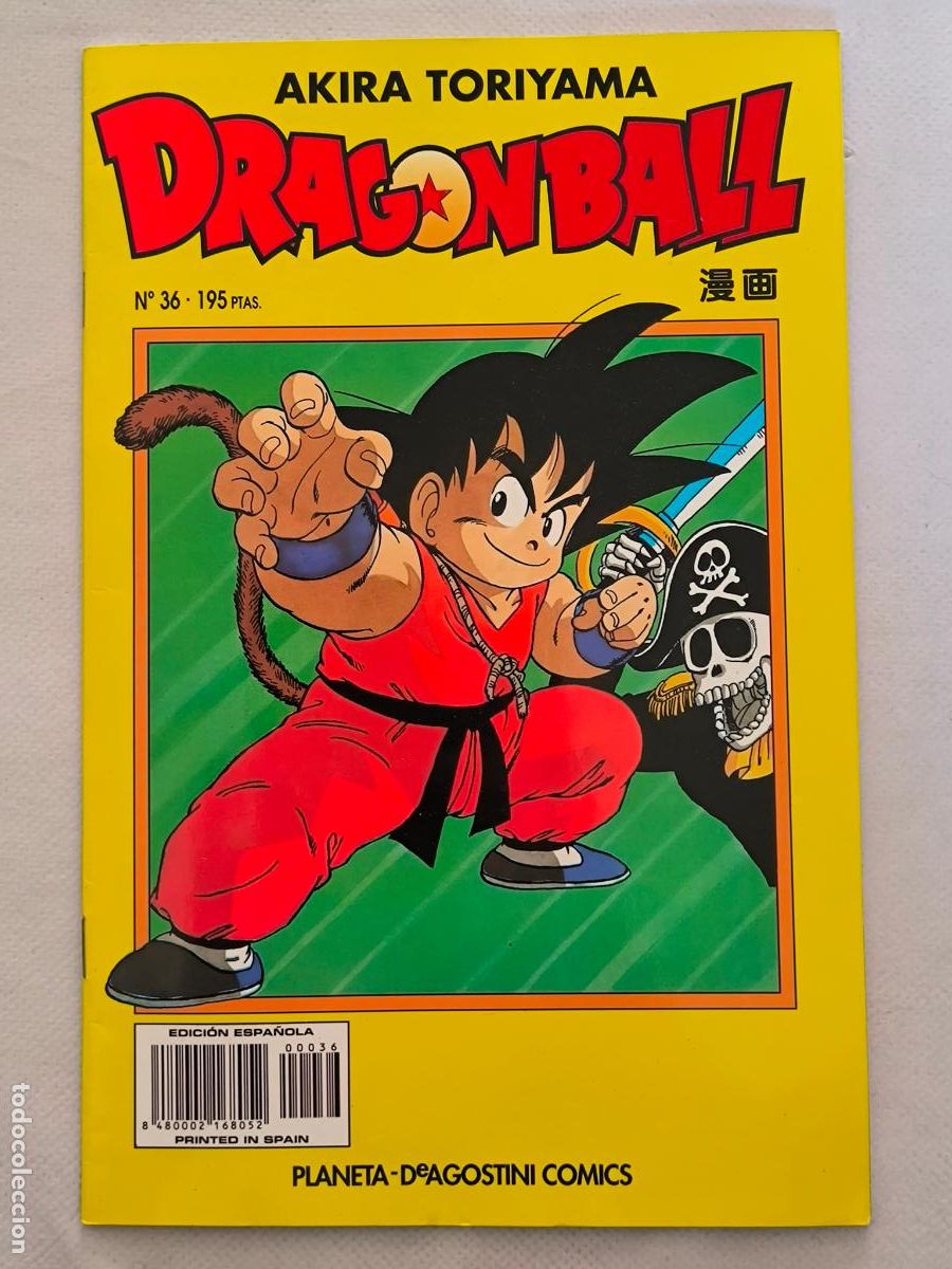 C&oacute;mics: DRAGON BALL N&ordm; 36 - SERIE AMARILLA - AKIRA TORIYAMA - PLANETA (8A)