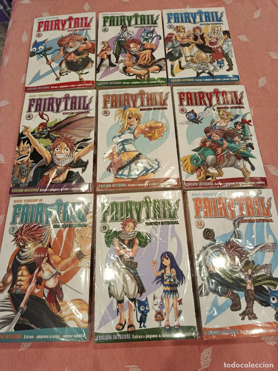 C&oacute;mics: PRECIO UNIDAD FAIRY TAIL 1,2,3,4,5,6,7, 9, 11 EDICION INTEGRAL CON POSTERS Y EXTRAS