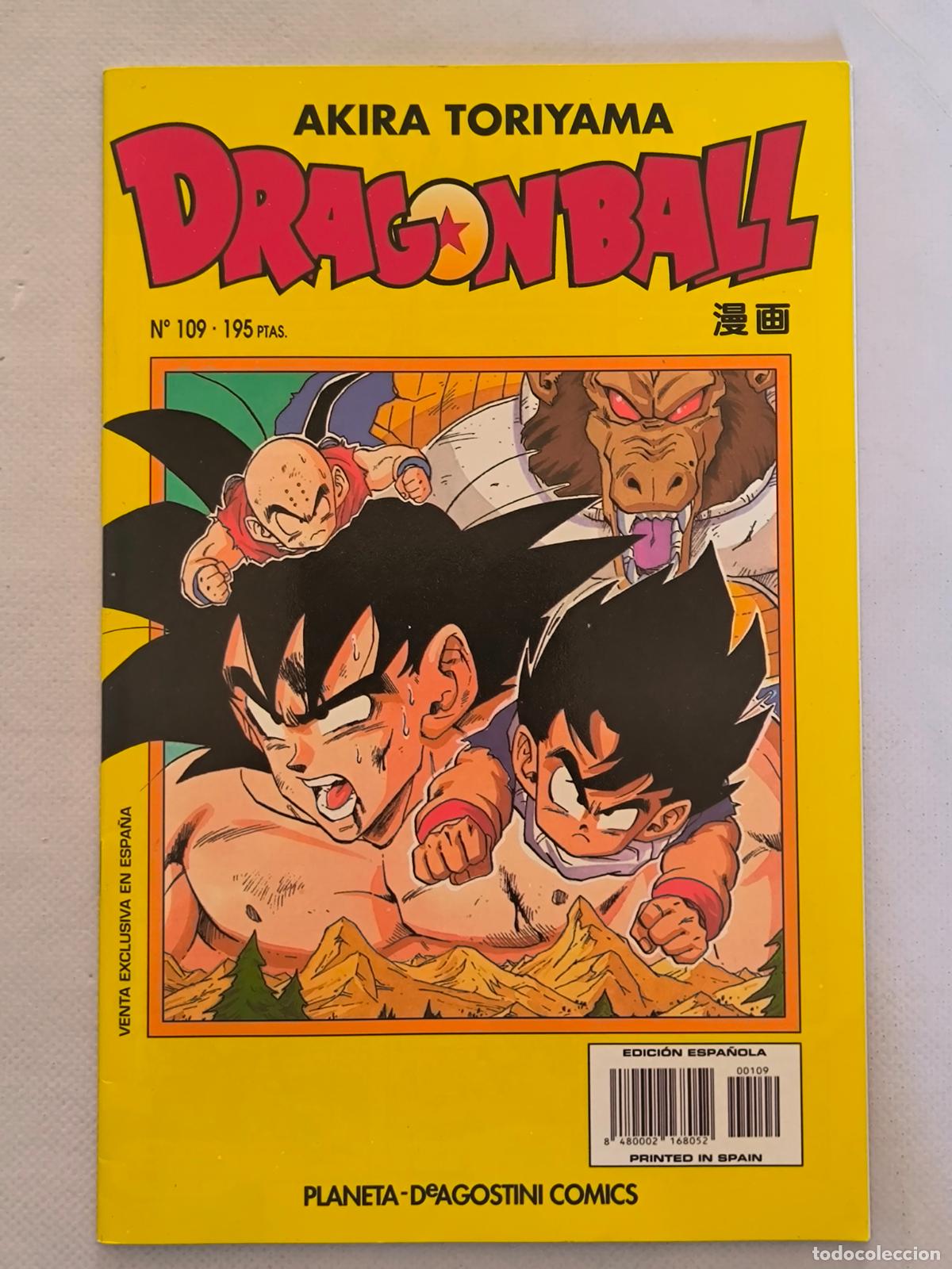 C&oacute;mics: DRAGON BALL N&ordm; 109 - SERIE AMARILLA - AKIRA TORIYAMA - PLANETA (BP)