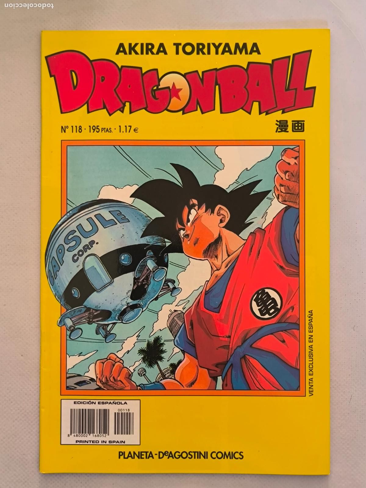 C&oacute;mics: DRAGON BALL N&ordm; 118 - SERIE AMARILLA - AKIRA TORIYAMA - PLANETA (GM)
