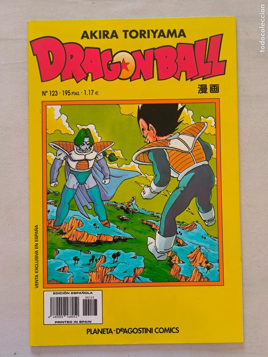 C&oacute;mics: DRAGON BALL N&ordm; 123 - SERIE AMARILLA - AKIRA TORIYAMA - PLANETA (IH1)