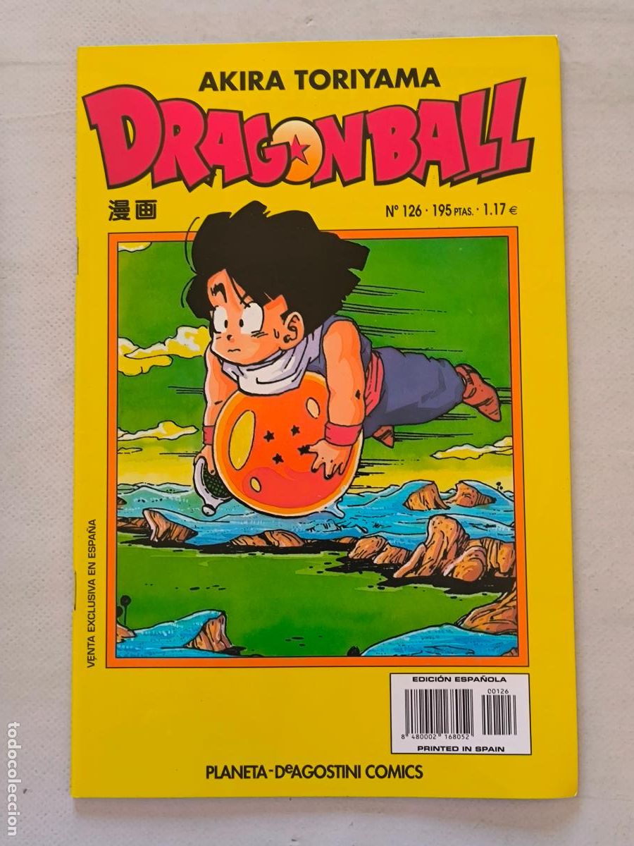 C&oacute;mics: DRAGON BALL N&ordm; 126 - SERIE AMARILLA - AKIRA TORIYAMA - PLANETA (IH1)