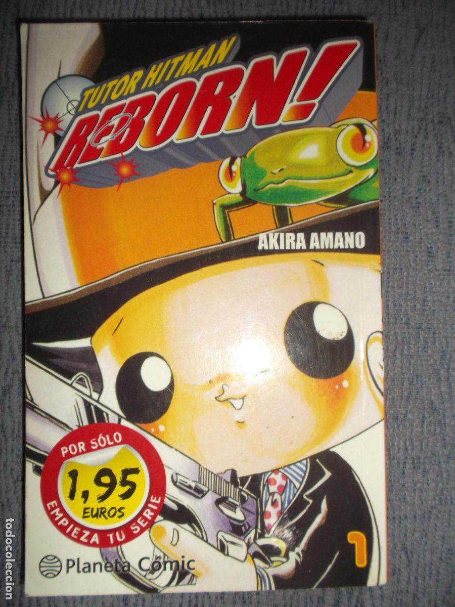 Comics: Tutor Hitman Reborn! N&ordm; 1 (Mangamania), Akira Amano