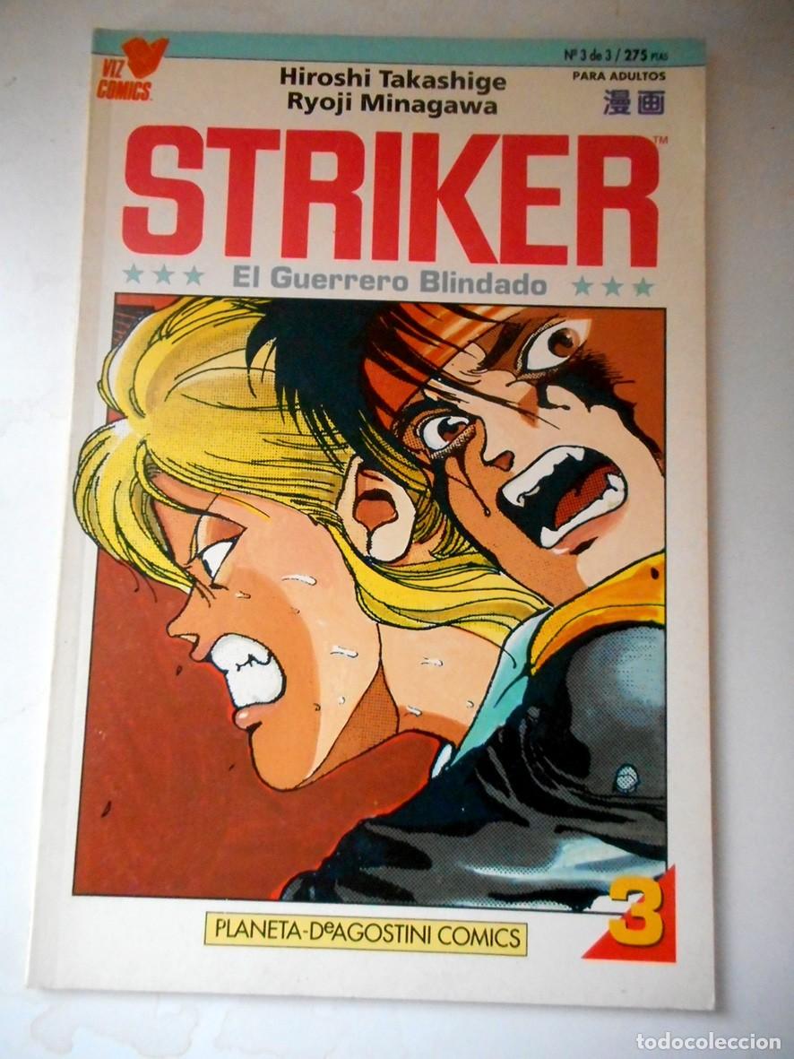 C&oacute;mics: STRIKER EL GUERRERO BLINDADO N&ordm;3 (PLANETA- JUNIO 1993) HIROSHI TAKASHIGE - RYOJI MINAGAWA