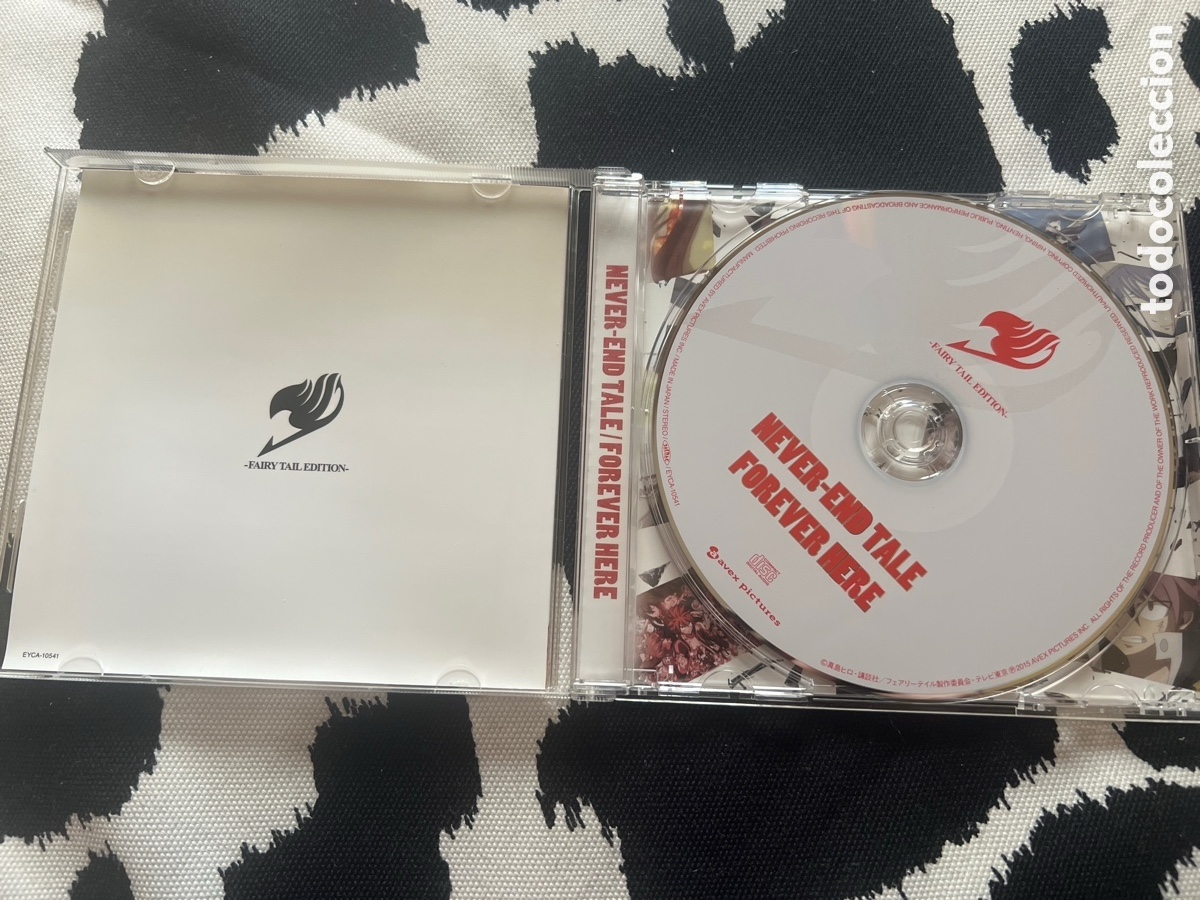 C&oacute;mics: Fairy Tail Edition &ndash; Never-End Tale / Forever Here CD Japon&eacute;s Original (EYCA-10541) - Foto 3