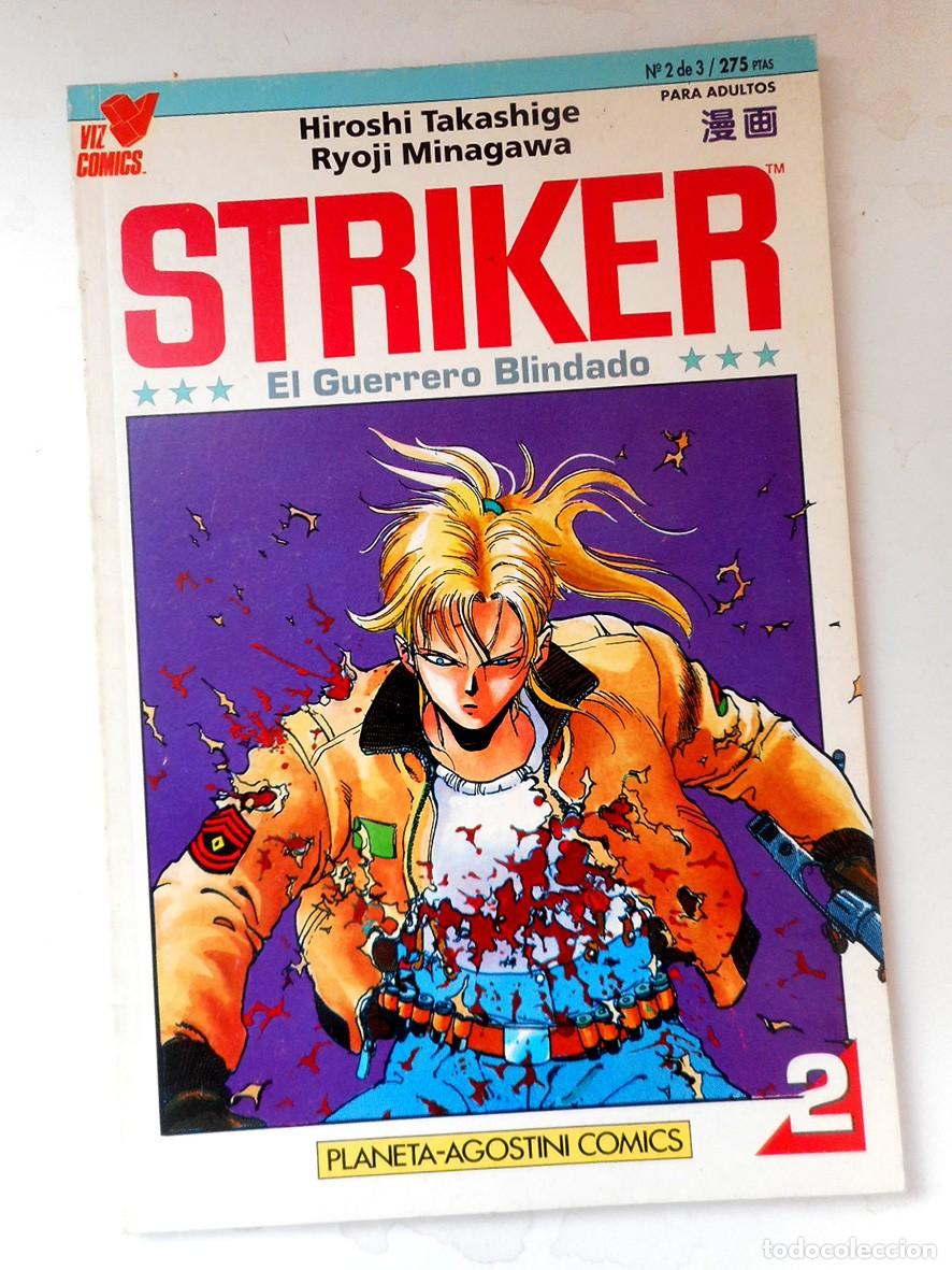 C&oacute;mics: STRIKER EL GUERRERO BLINDADO N&ordm;2 (PLANETA-MAYO 1993) HIROSHI TAKASHIGE - RYOJI MINAGAWA
