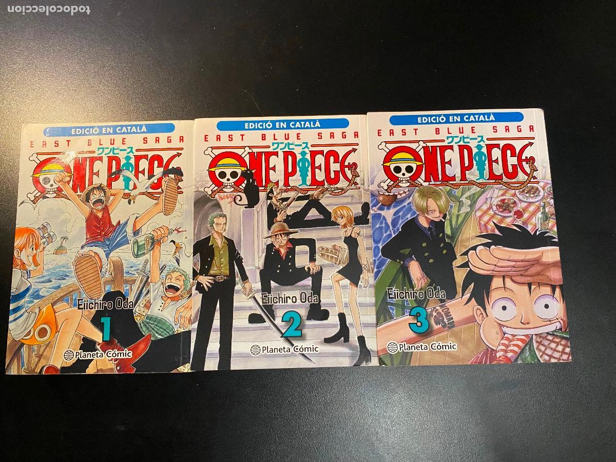 C&oacute;mics: MANGA ONE PIECE N&ordm; 1-2-3. EN CATAL&Agrave;. EIICHIRO ODA. PLANETA COMIC