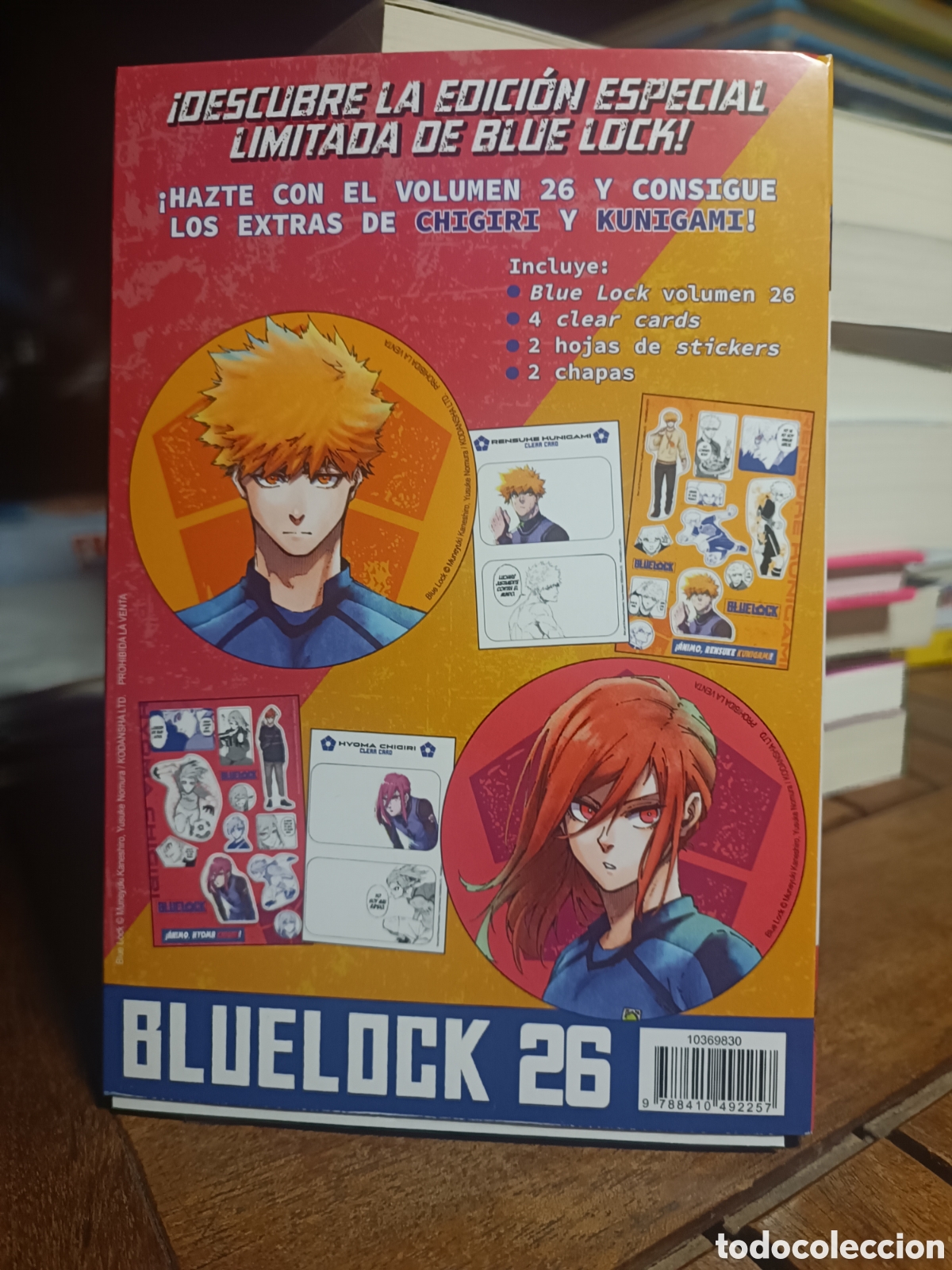 C&oacute;mics: Blue Lock n&ordm; 26 Edici&oacute;n especial Limitada Muneyuki Kaneshiro planeta c&oacute;mic manga
