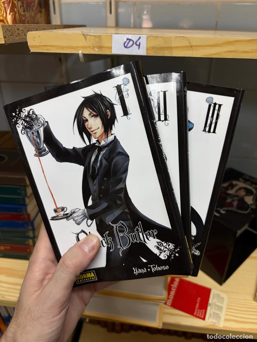 C&oacute;mics: 04 Yana Toboso, Black Butler I, II, III Norma Editorial. MANGA COMIC