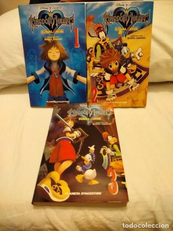 C&oacute;mics: Serie completa 3 tomos (manga) - Kingdom Hearts Final Mix - Shiro Amano (Planeta, 2007)