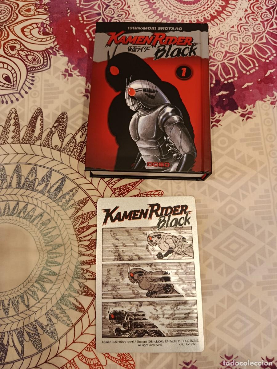 C&oacute;mics: KAMEN RIDER BLACK NUEVO CON POSTAL ESPECIALMANGA