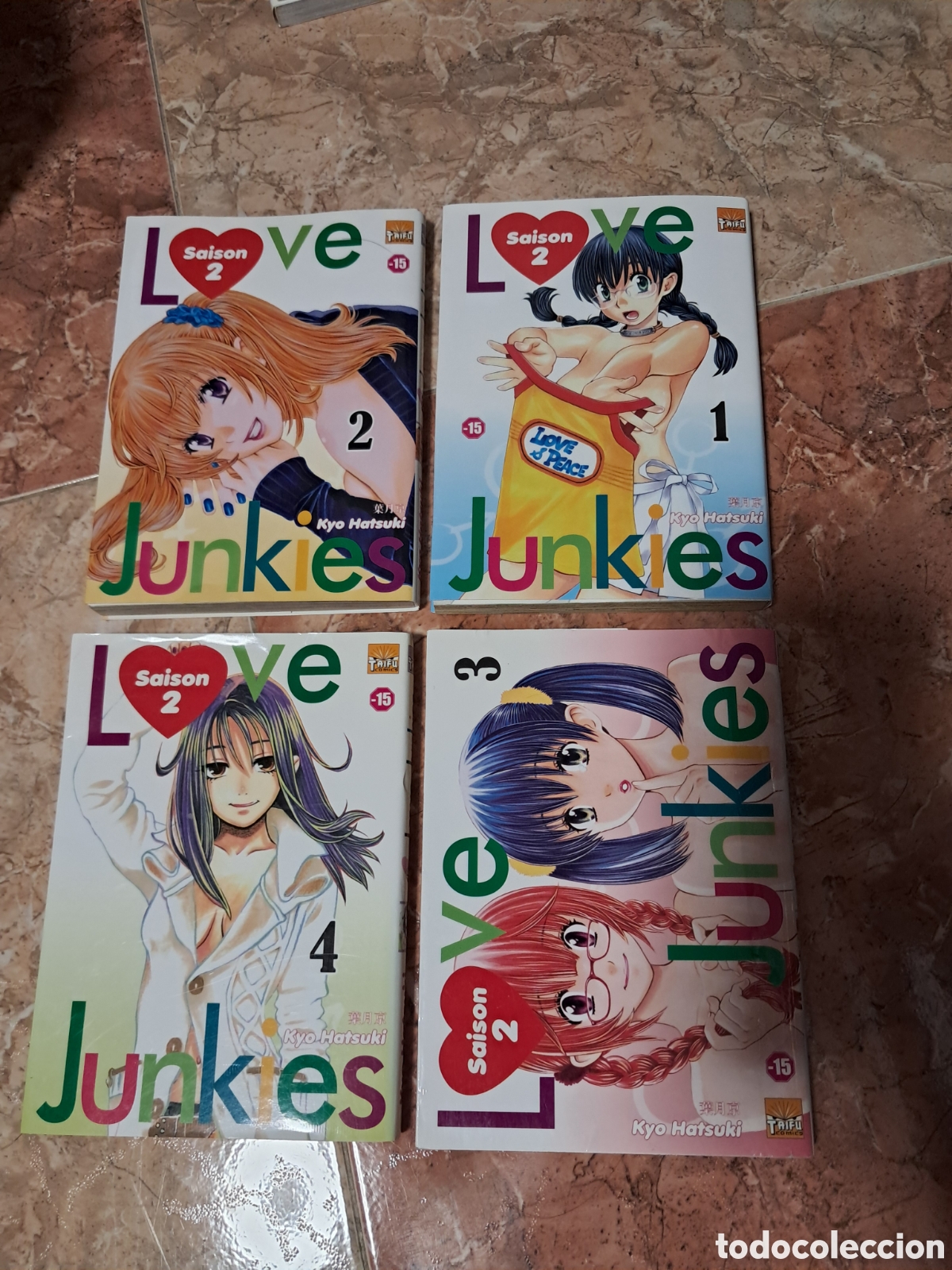 C&oacute;mics: Love Junkies Saison 2 1-4